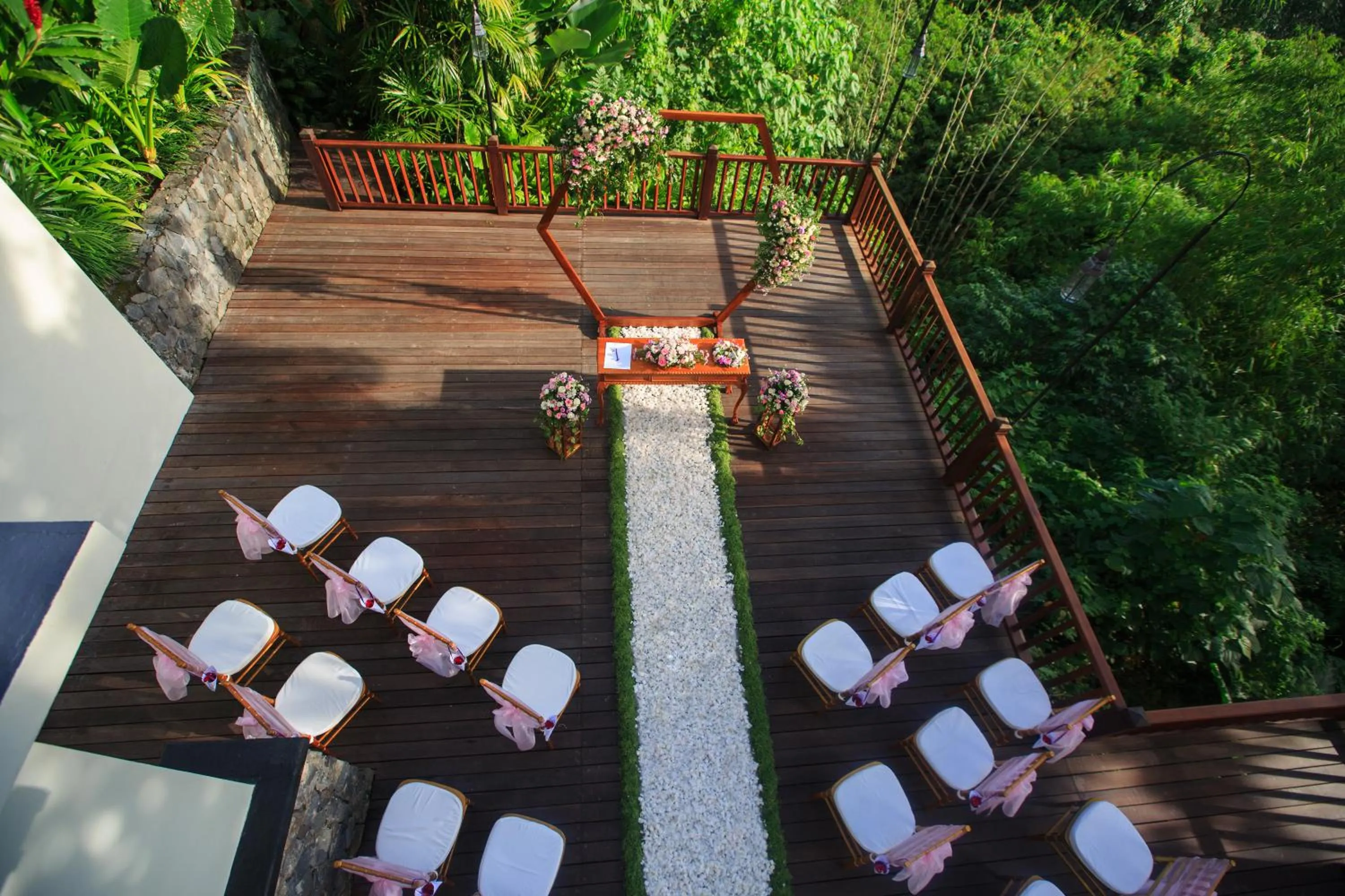 Patio in Kayumanis Ubud Private Villas & Spa