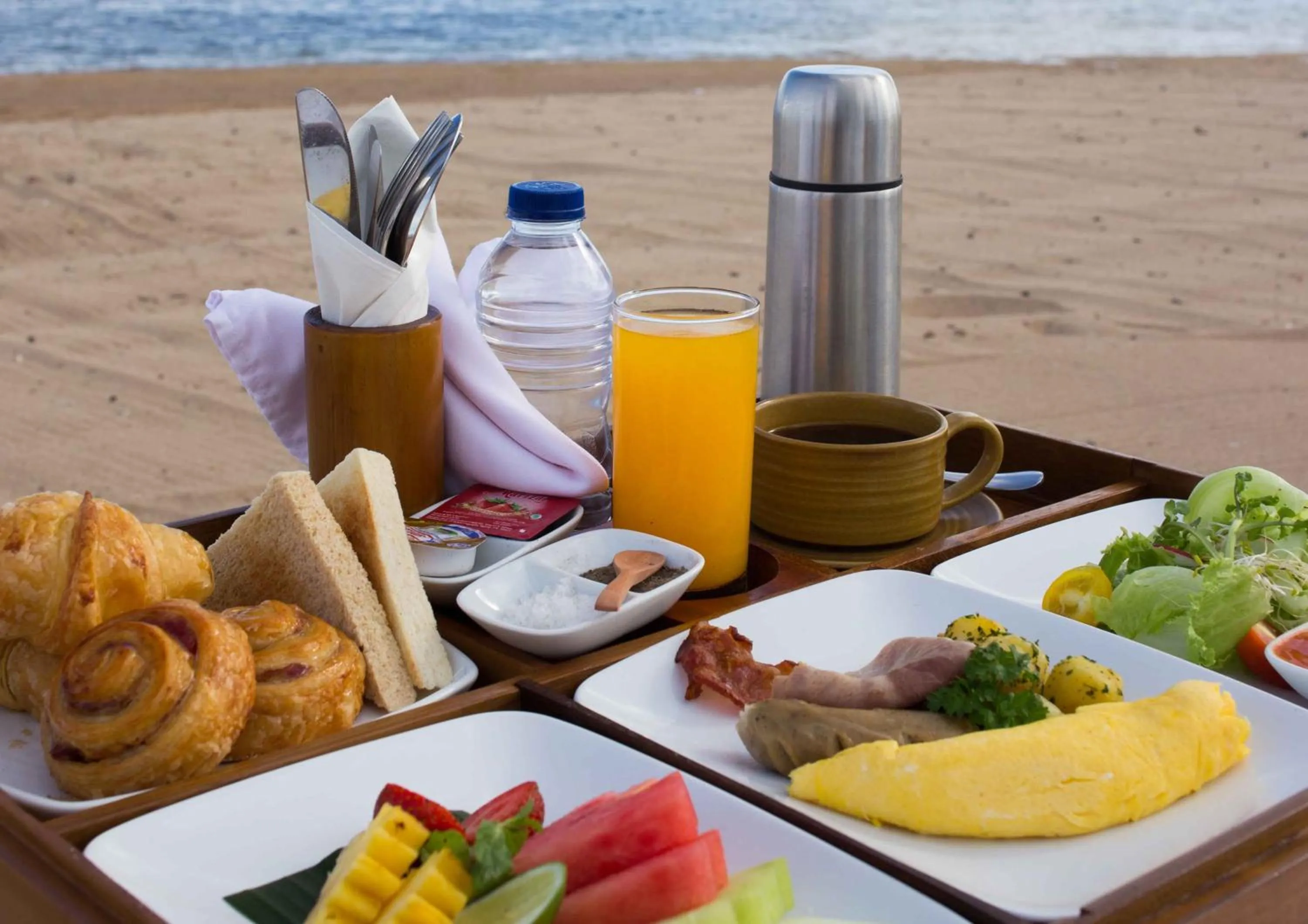 Breakfast in Kayumanis Sanur Private Villa and Spa