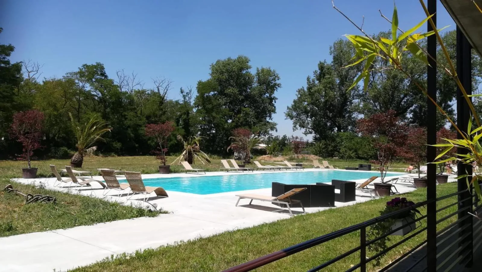 Pool view in Agriturismo Dolce Luna