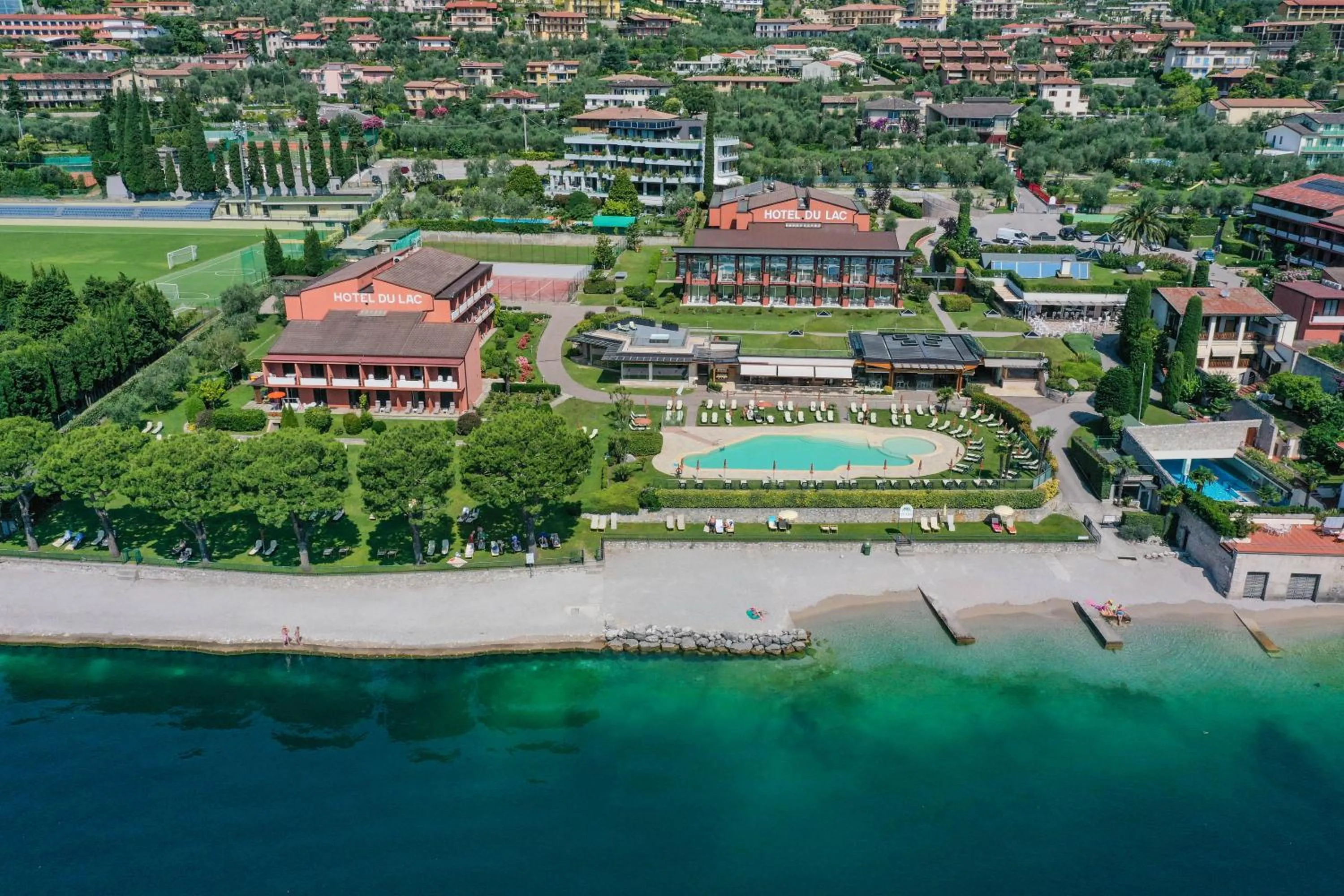 Lake view in Hotel Du Lac