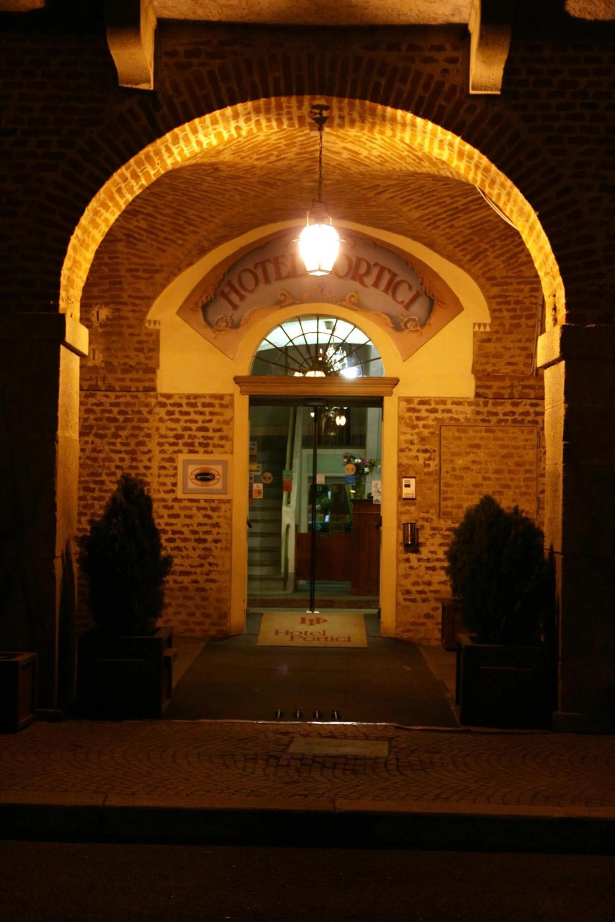 Facade/entrance in Hotel Portici