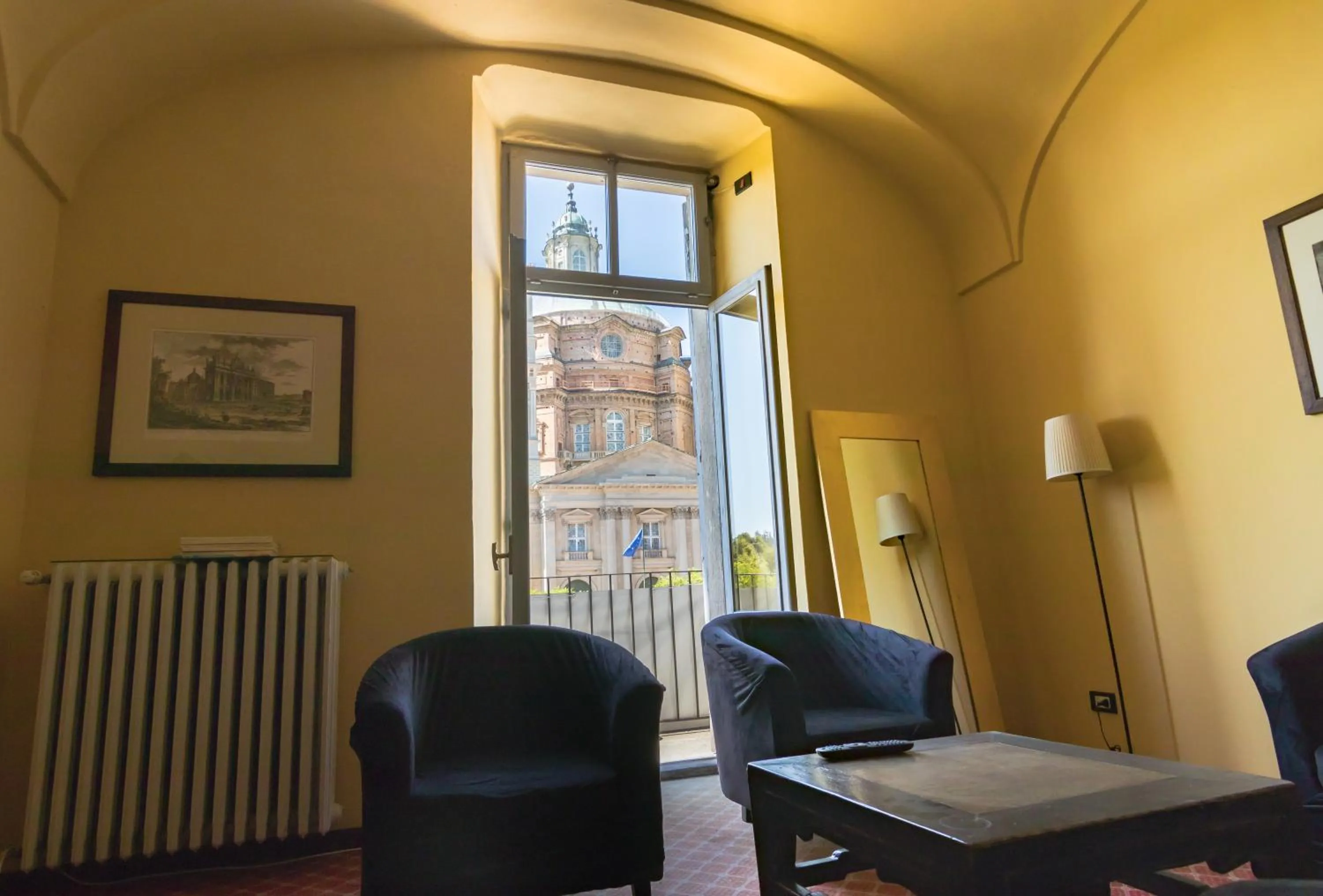 Living room in Hotel Portici