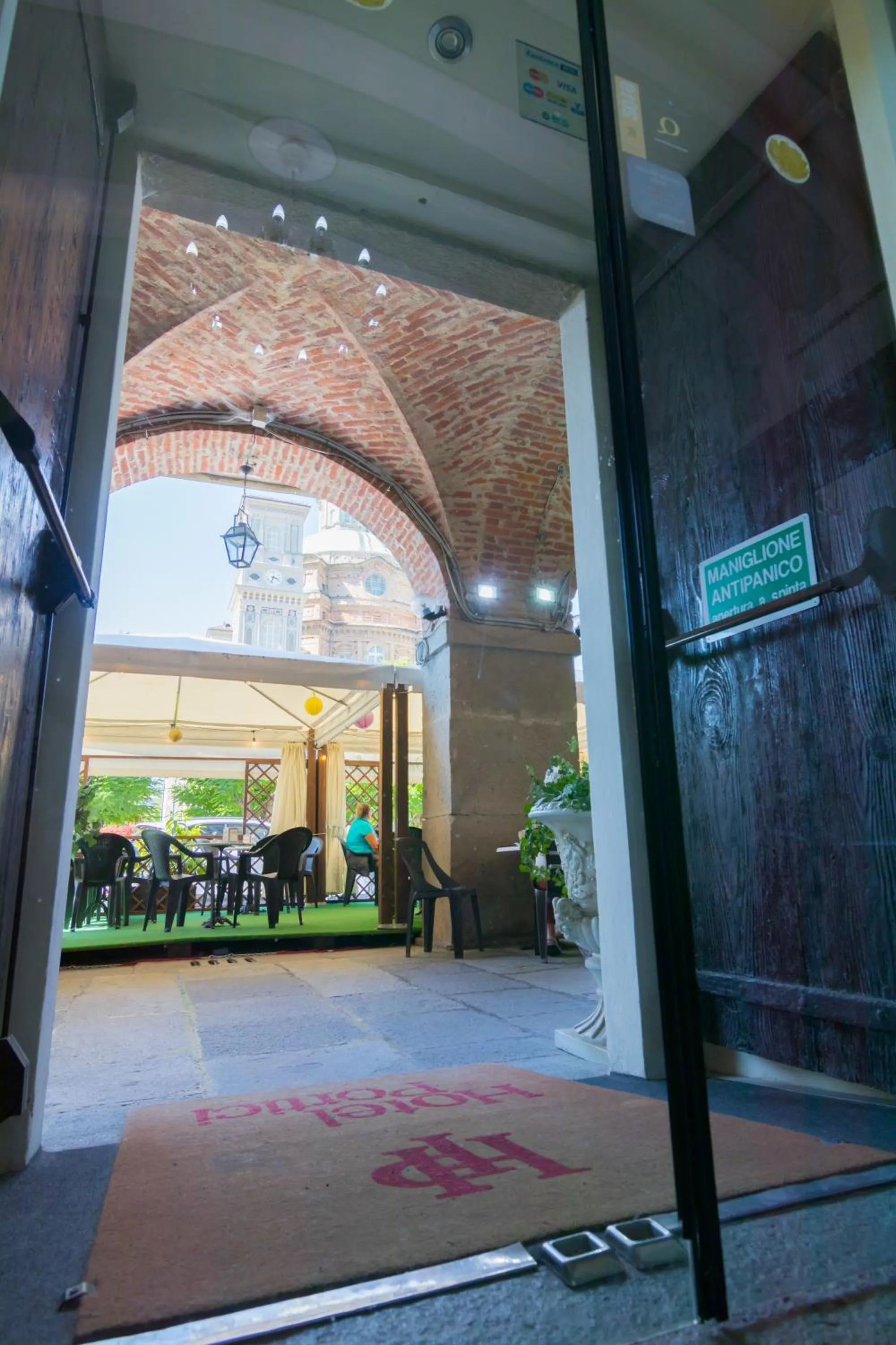 Property building in Hotel Portici