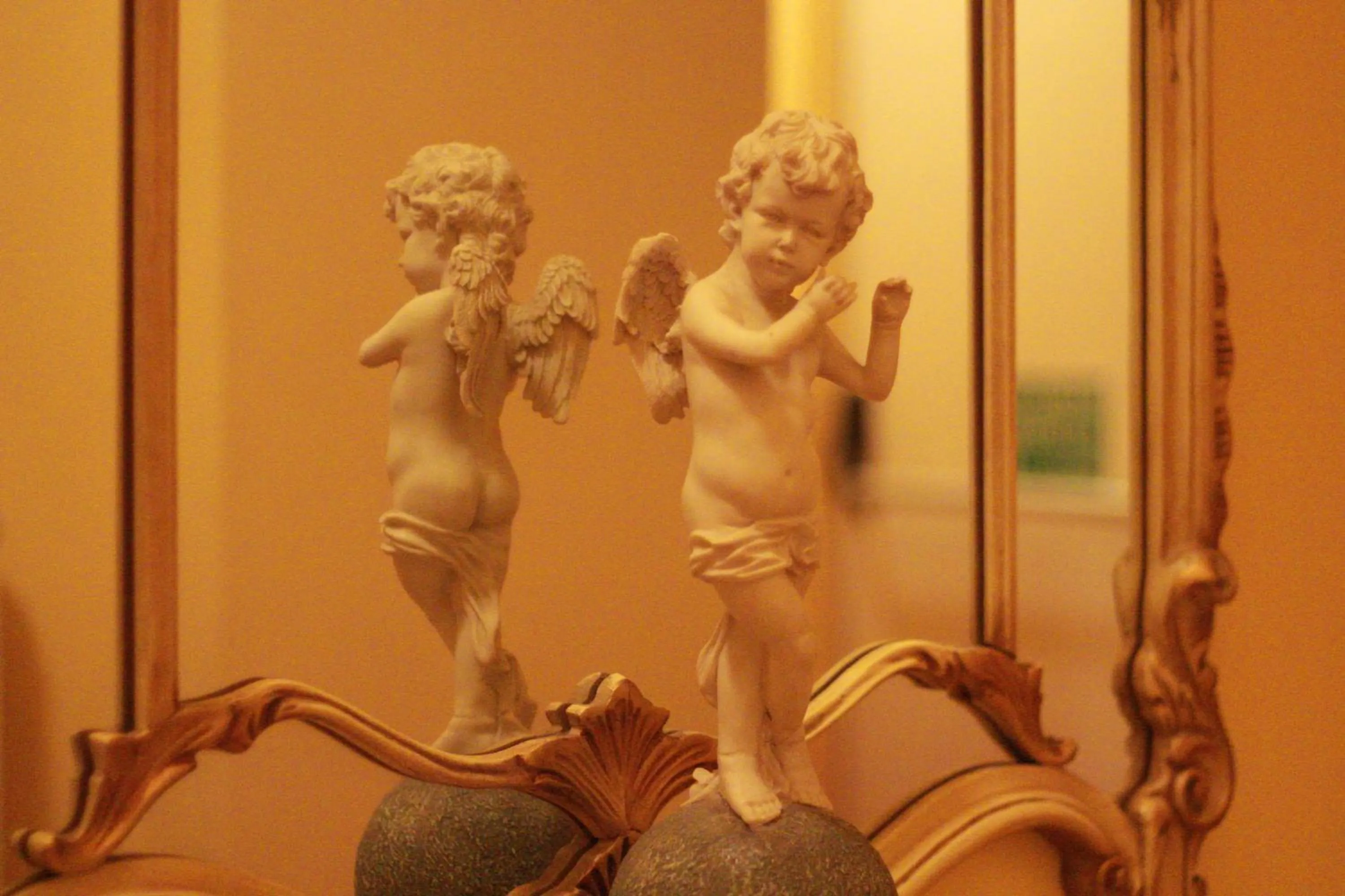 Decorative detail in Hotel Portici