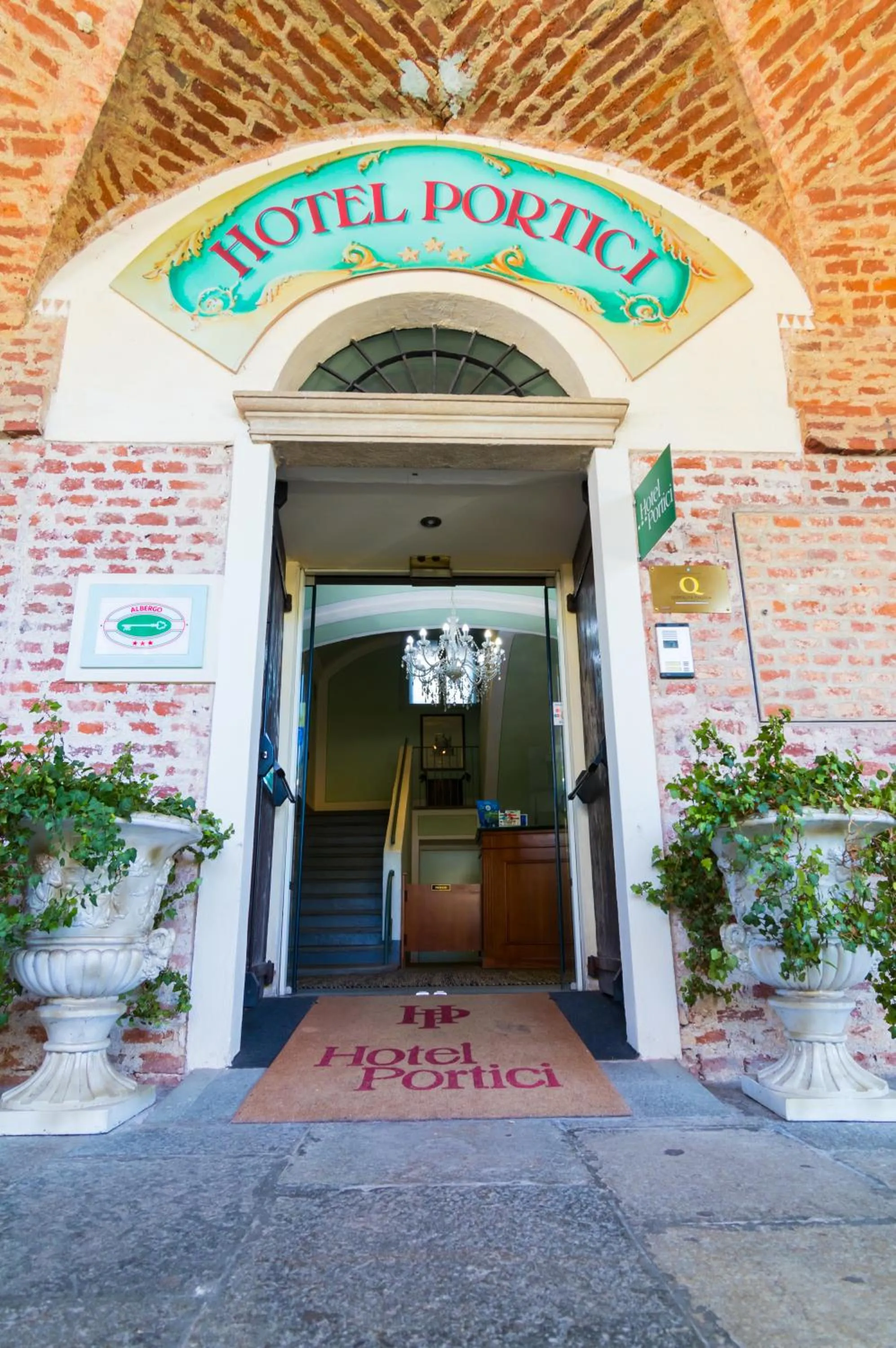 Property building in Hotel Portici