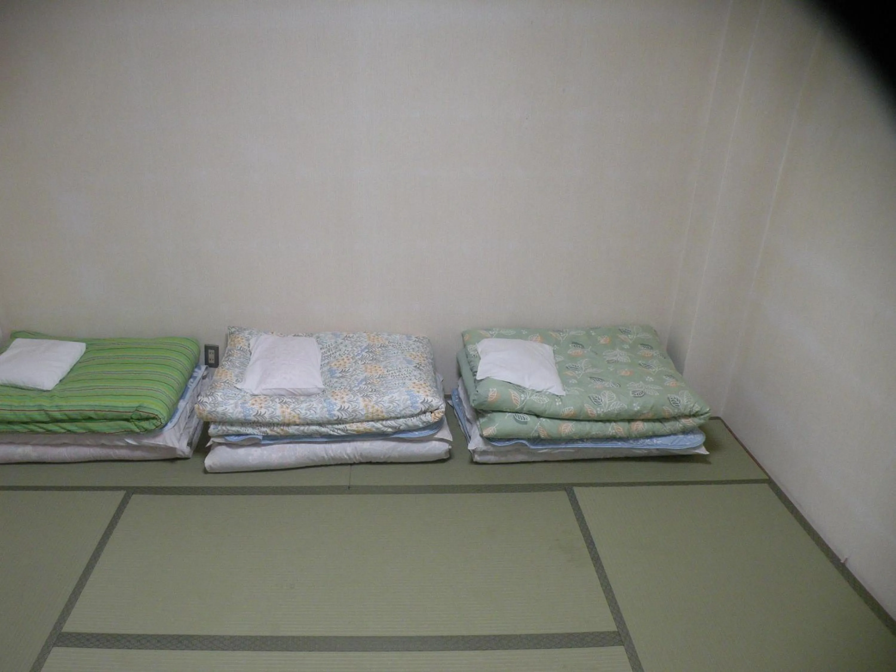 Bed in Business Hotel Minshuku Minato