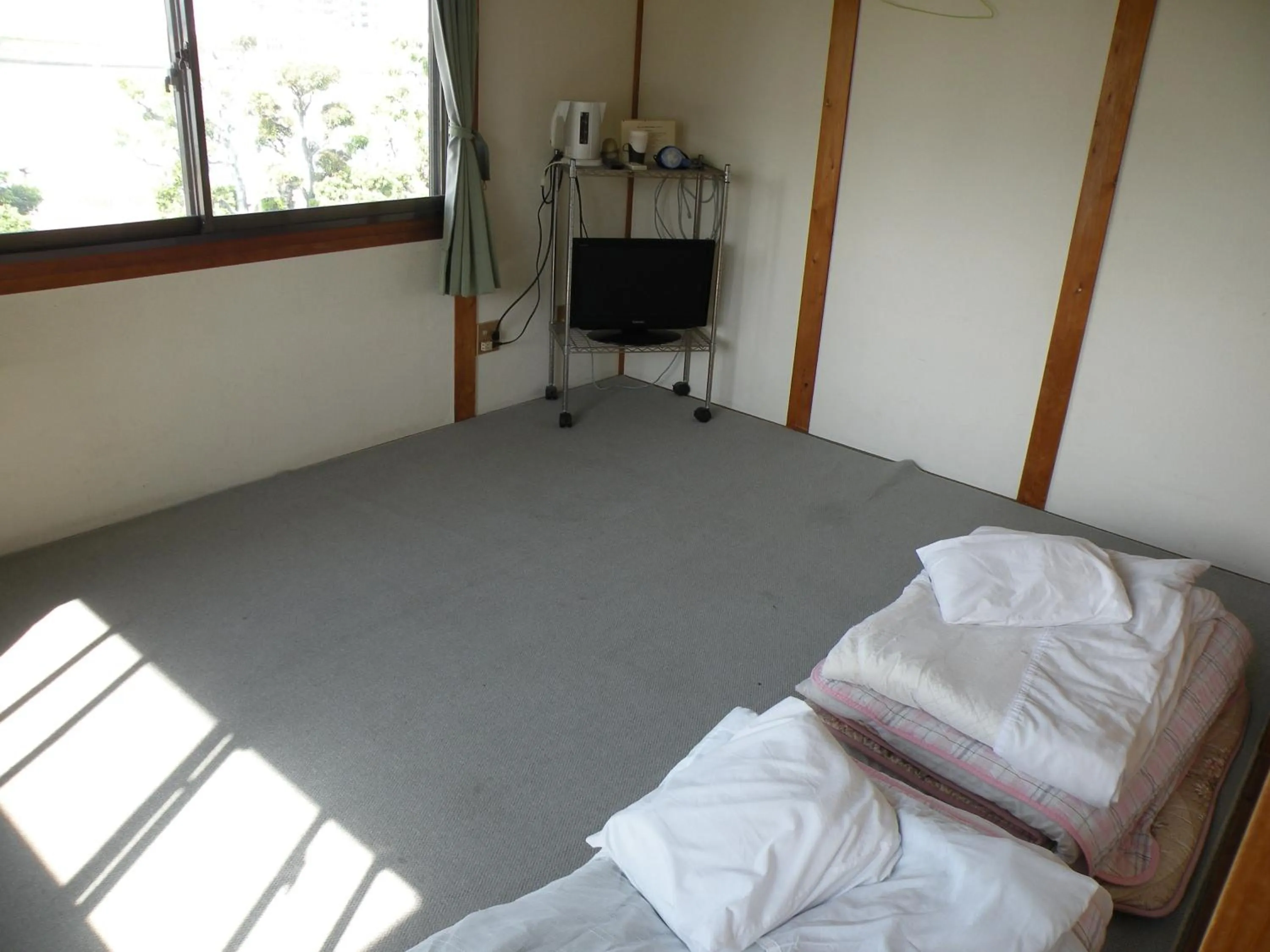 Bed in Business Hotel Minshuku Minato