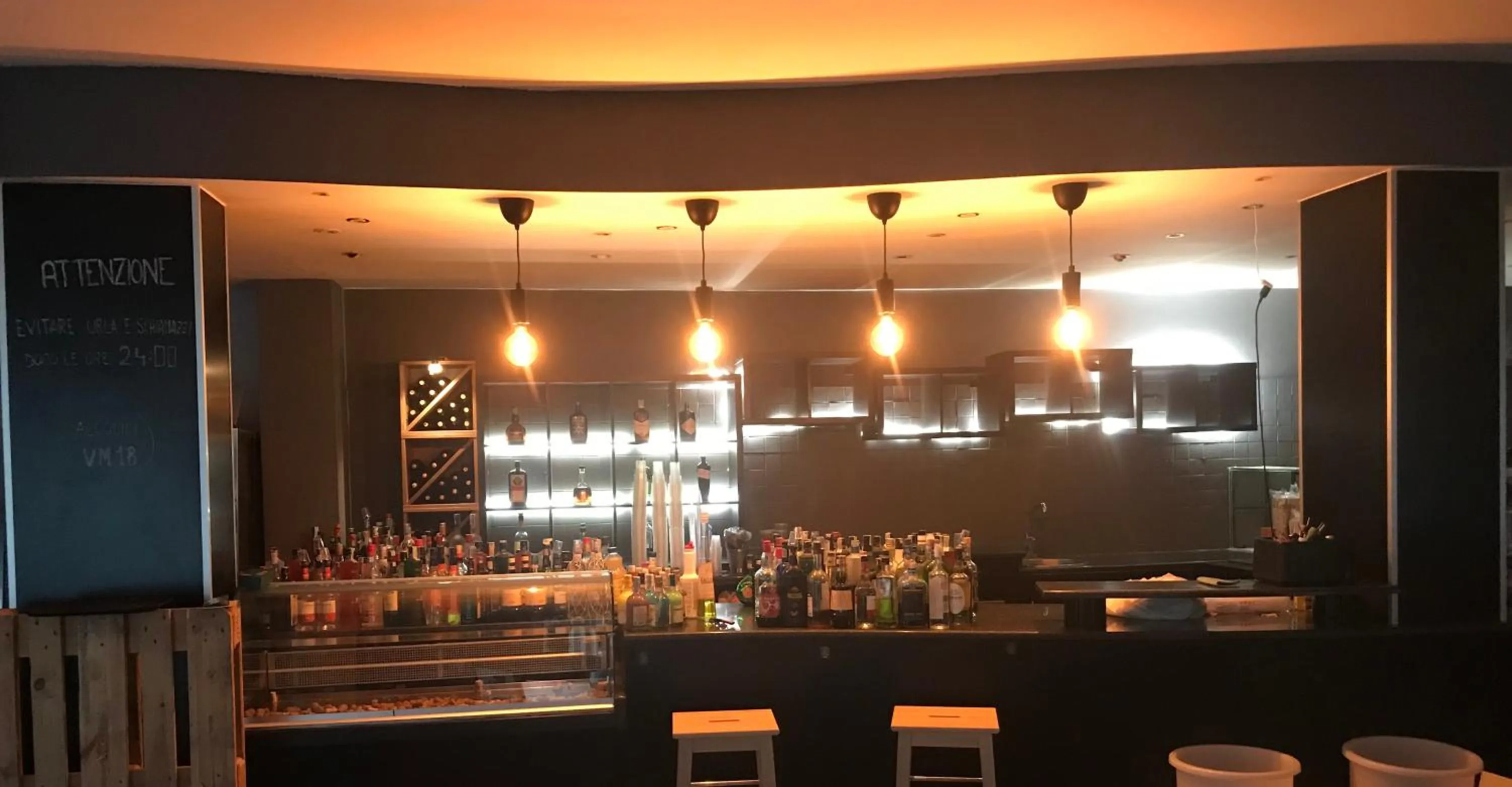 Lounge or bar in Hotel Mazzini