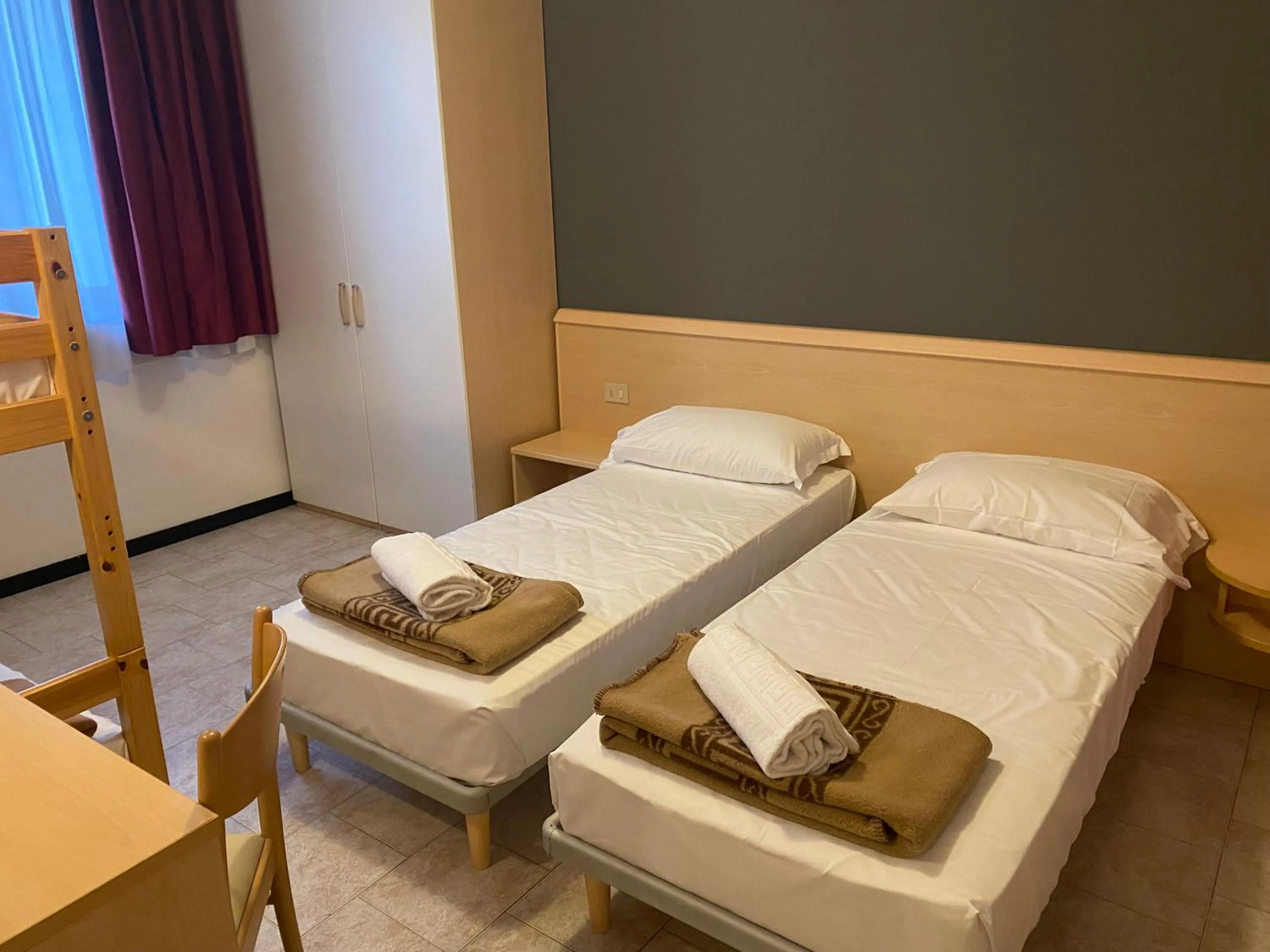 Bed in Hotel Mazzini