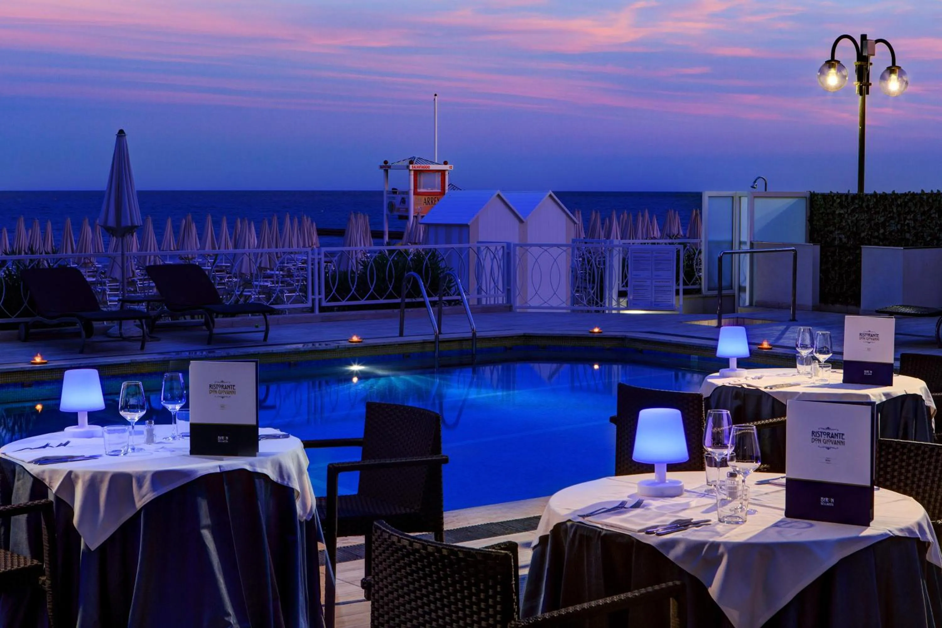 Restaurant/places to eat in Hotel Byron Bellavista