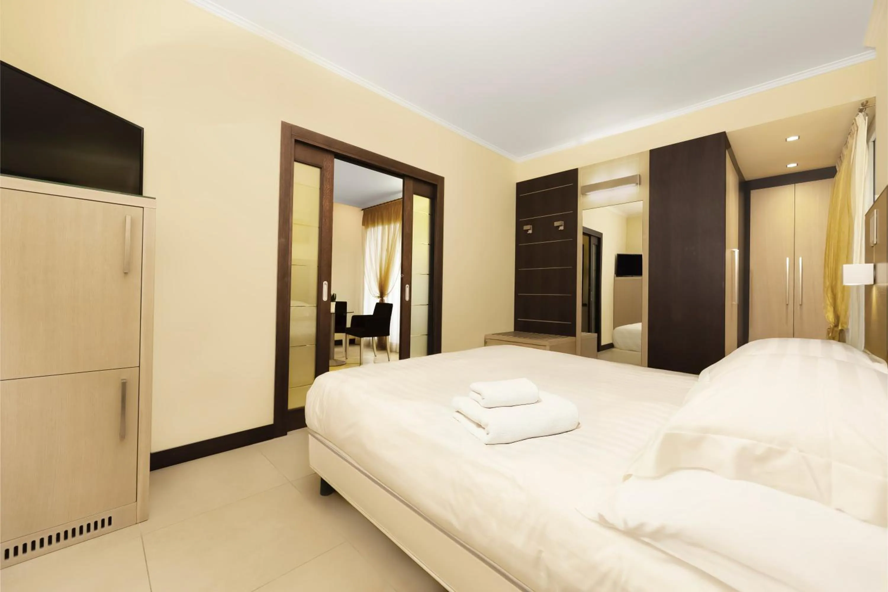 Bed in Hotel Imperial