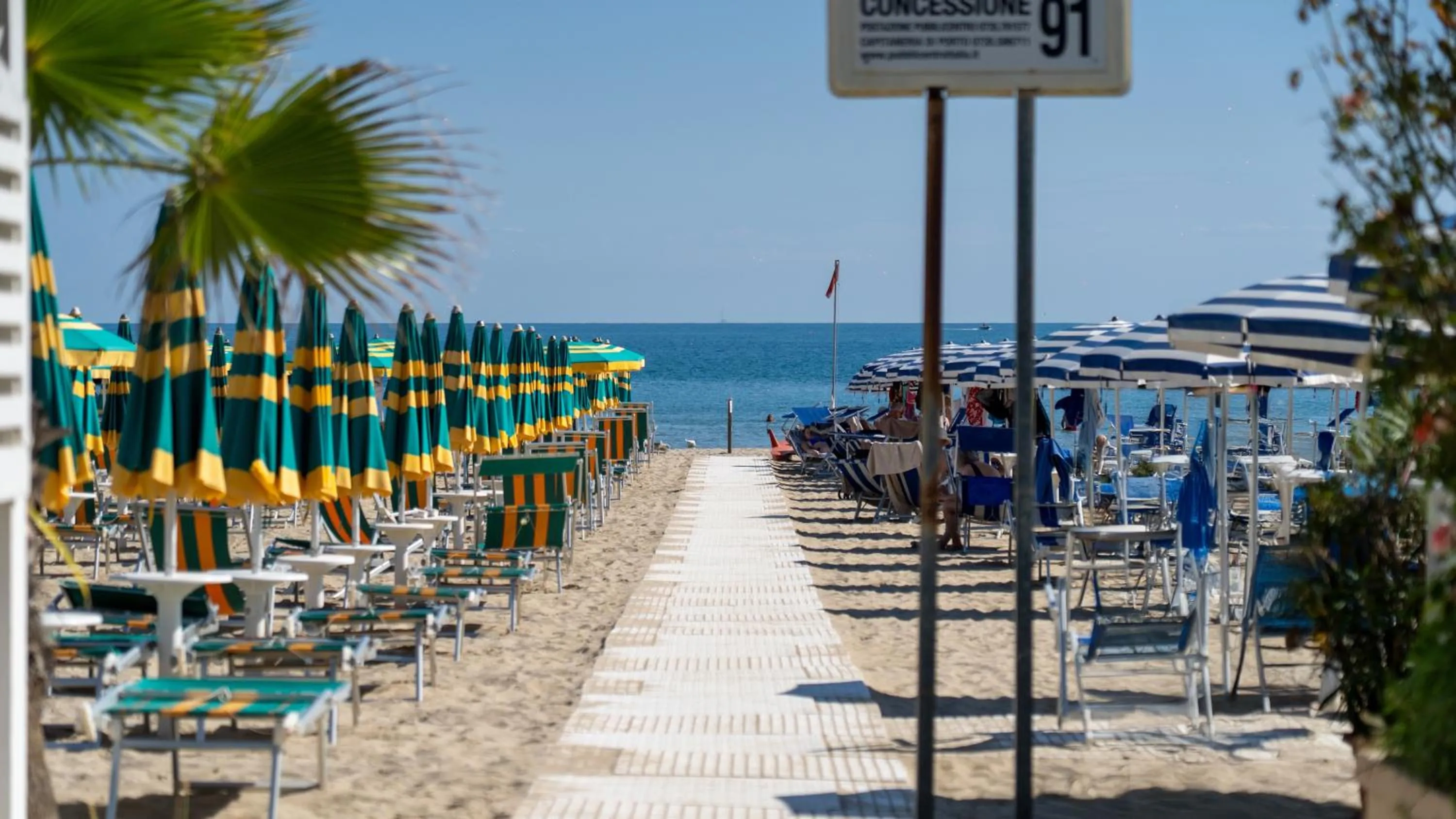 Beach in Hotel Imperial