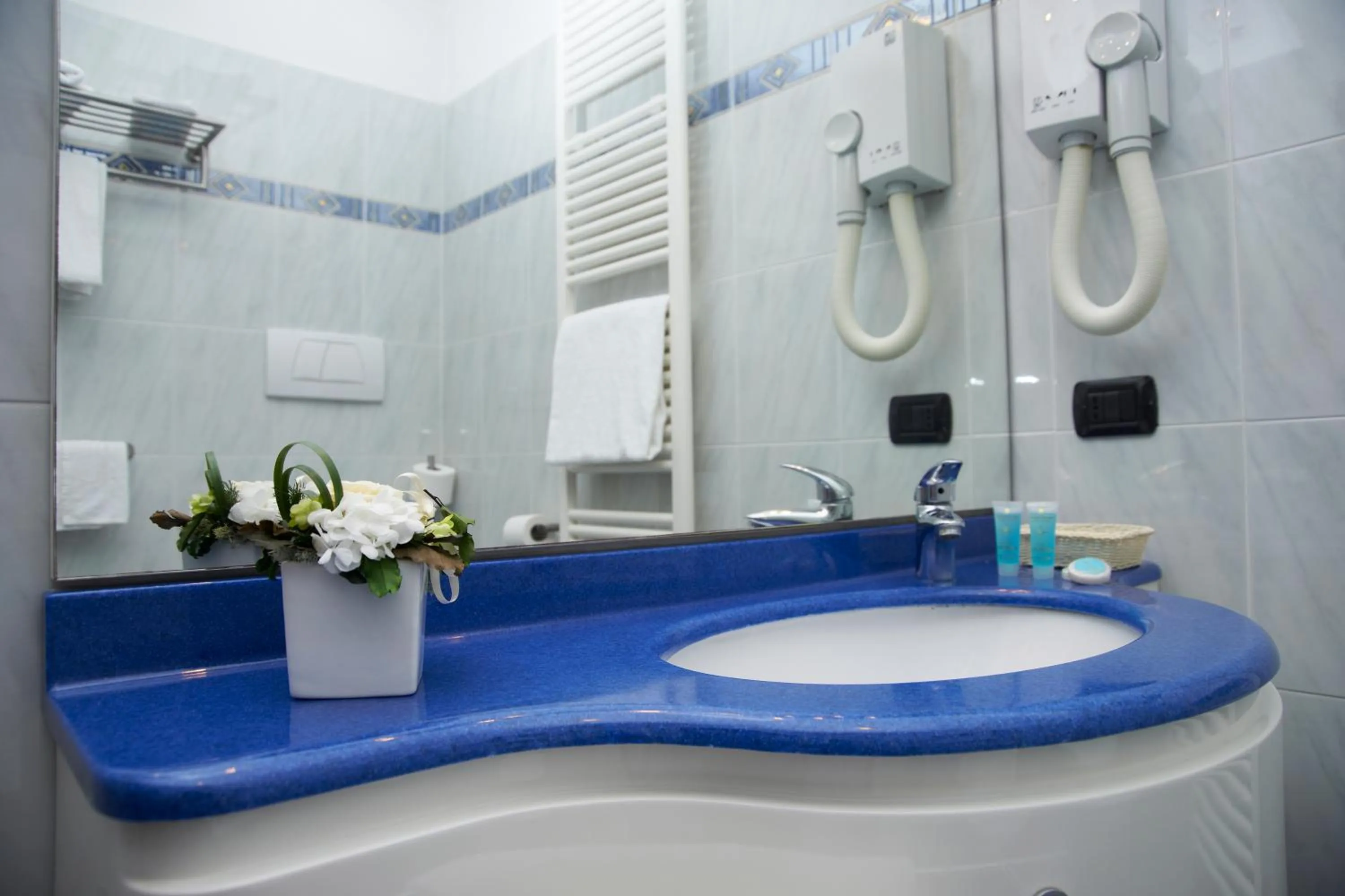 Bathroom in Hotel La Bussola