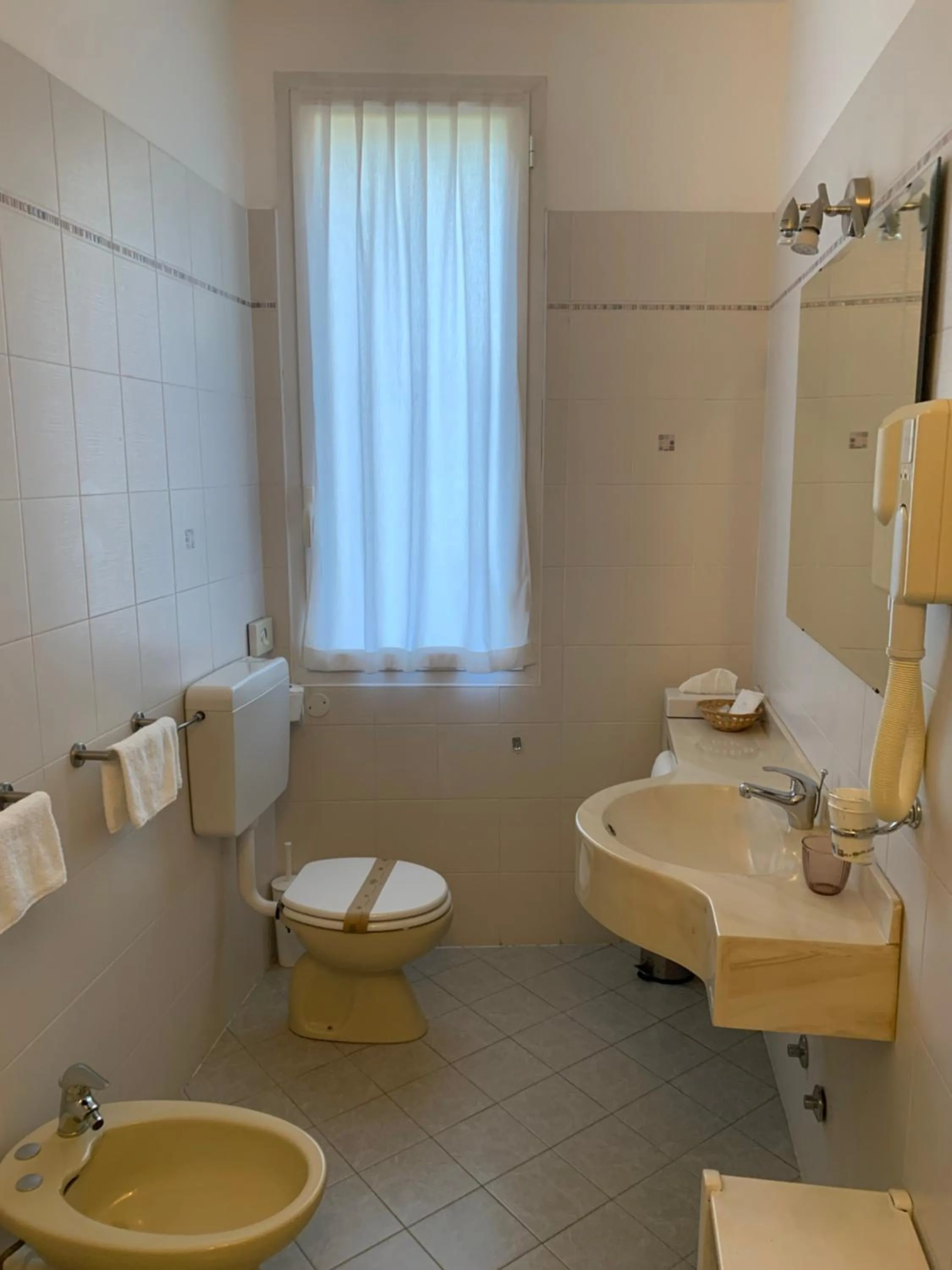Bathroom in Hotel La Bussola