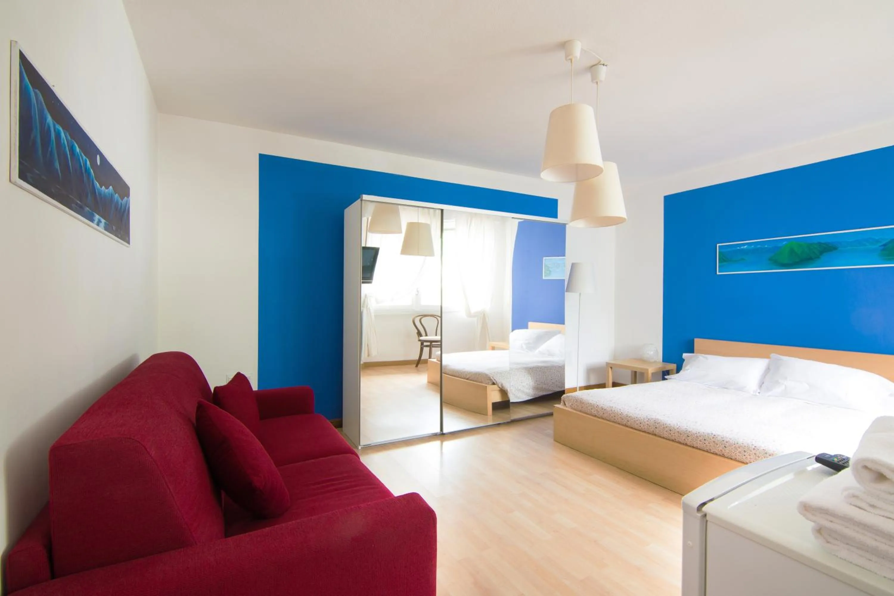 Photo of the whole room, Bed in Hotel Bersagliere