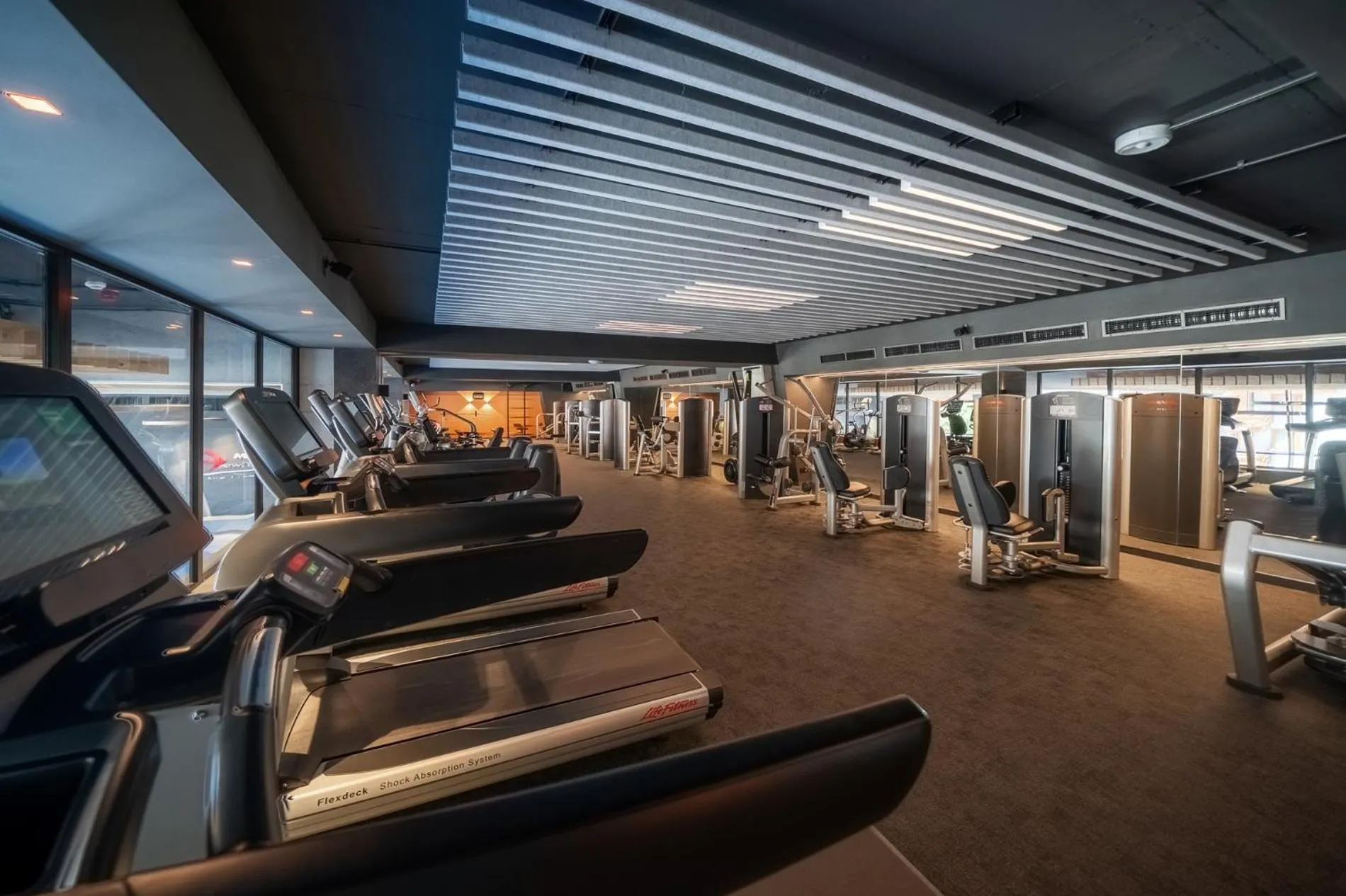Fitness centre/facilities in Hotel META Resort & Vine SPA