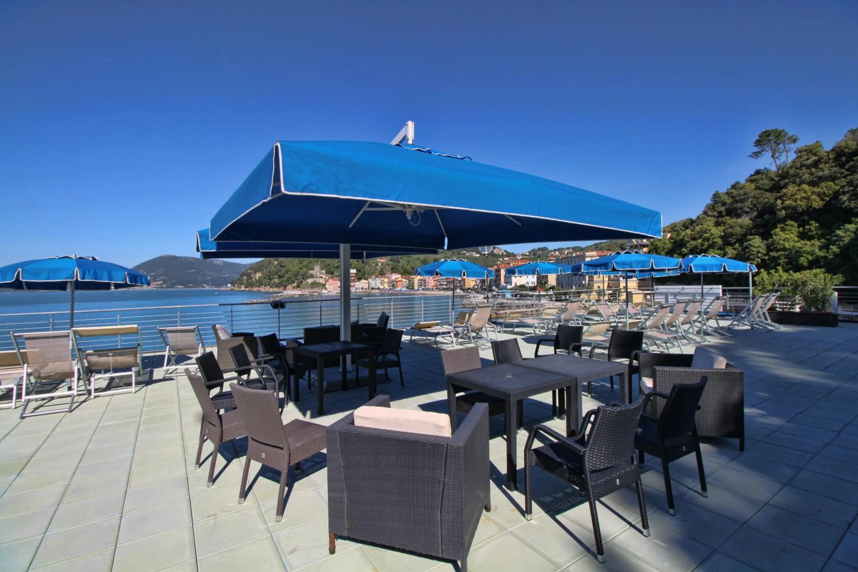 Patio in Hotel San Terenzo