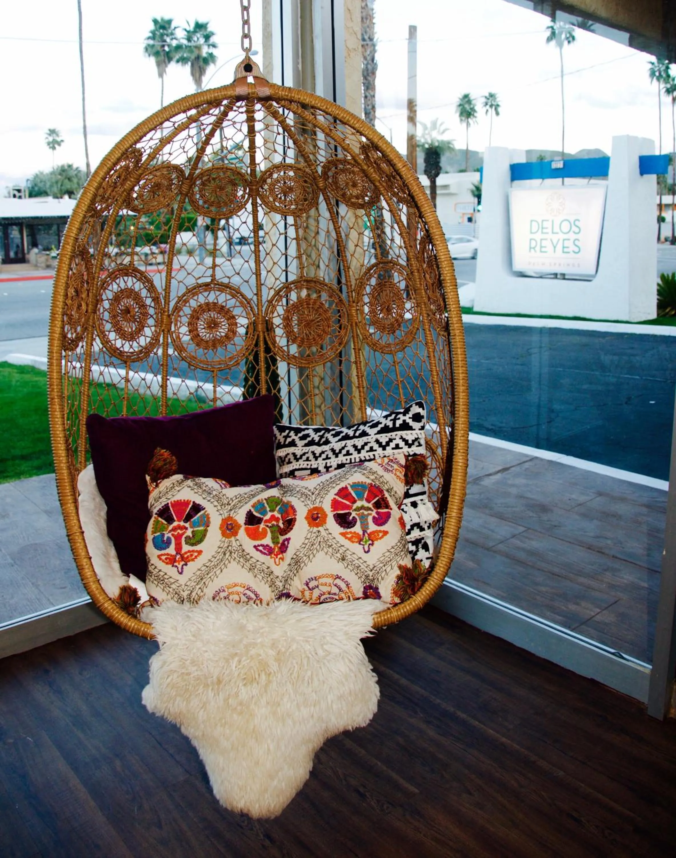 Lobby or reception in Delos Reyes Palm Springs