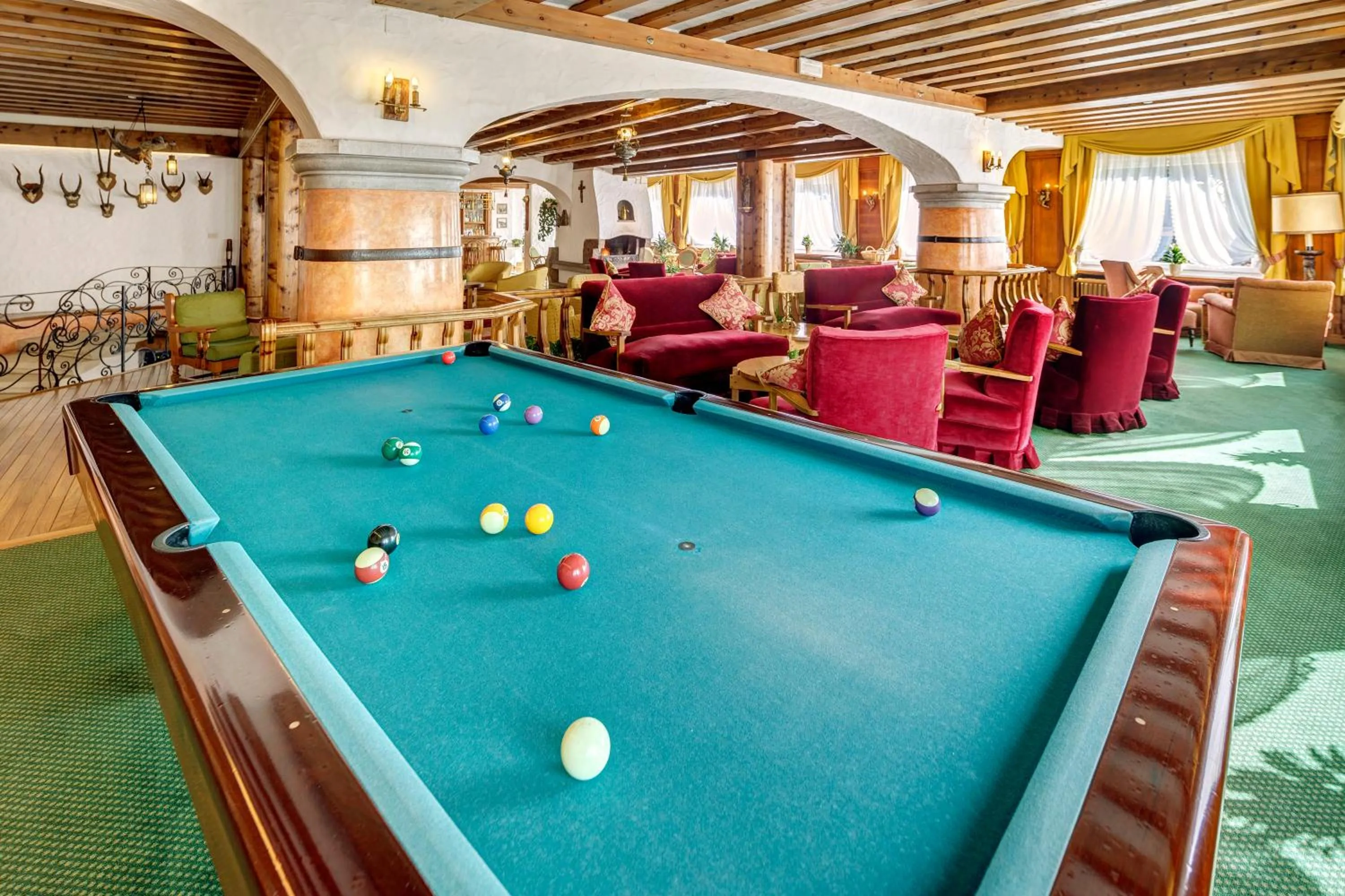 Billiard, Billiards in Parc Hotel Victoria
