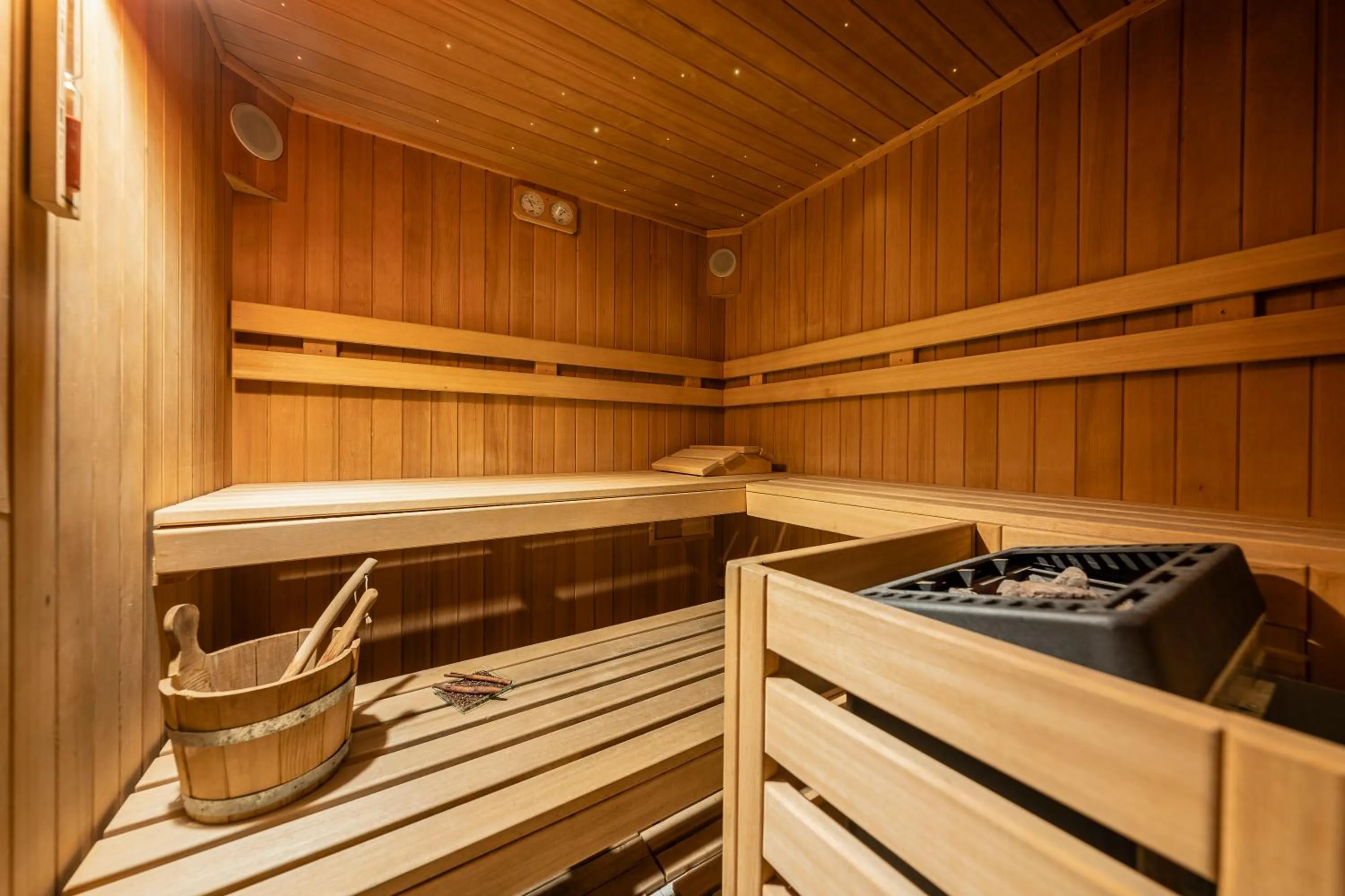 Sauna in Parc Hotel Victoria