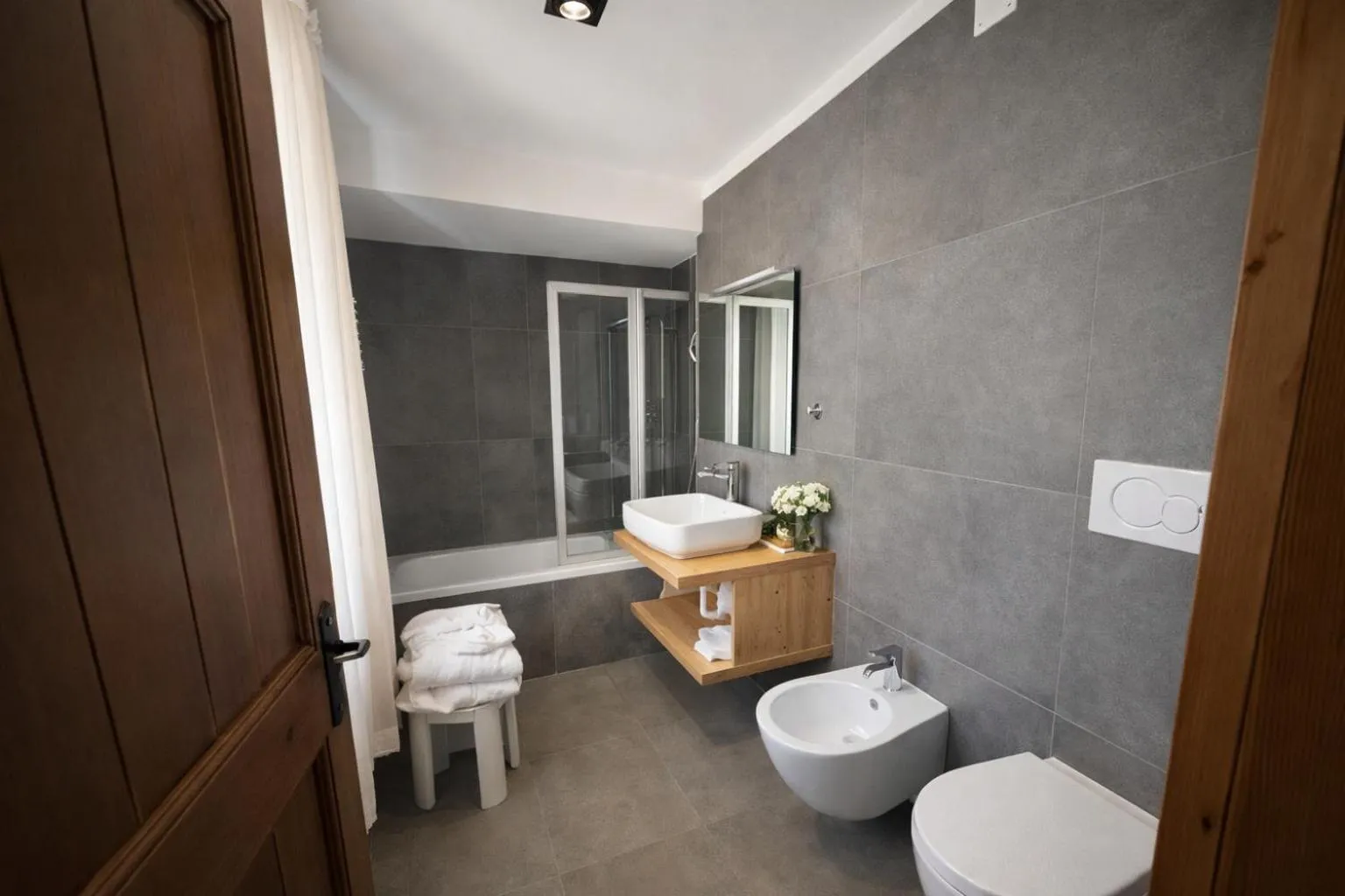 Bathroom in Parc Hotel Victoria