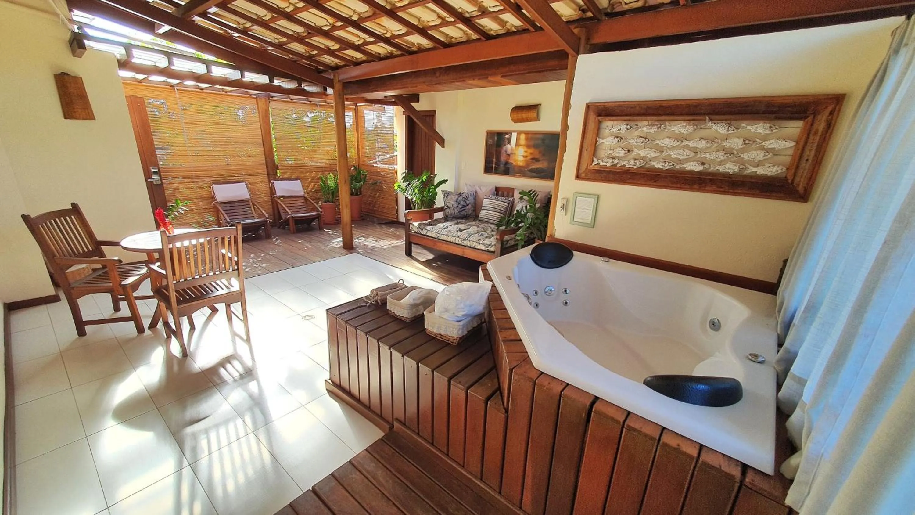 Bathroom in Pousada Casa do Forte