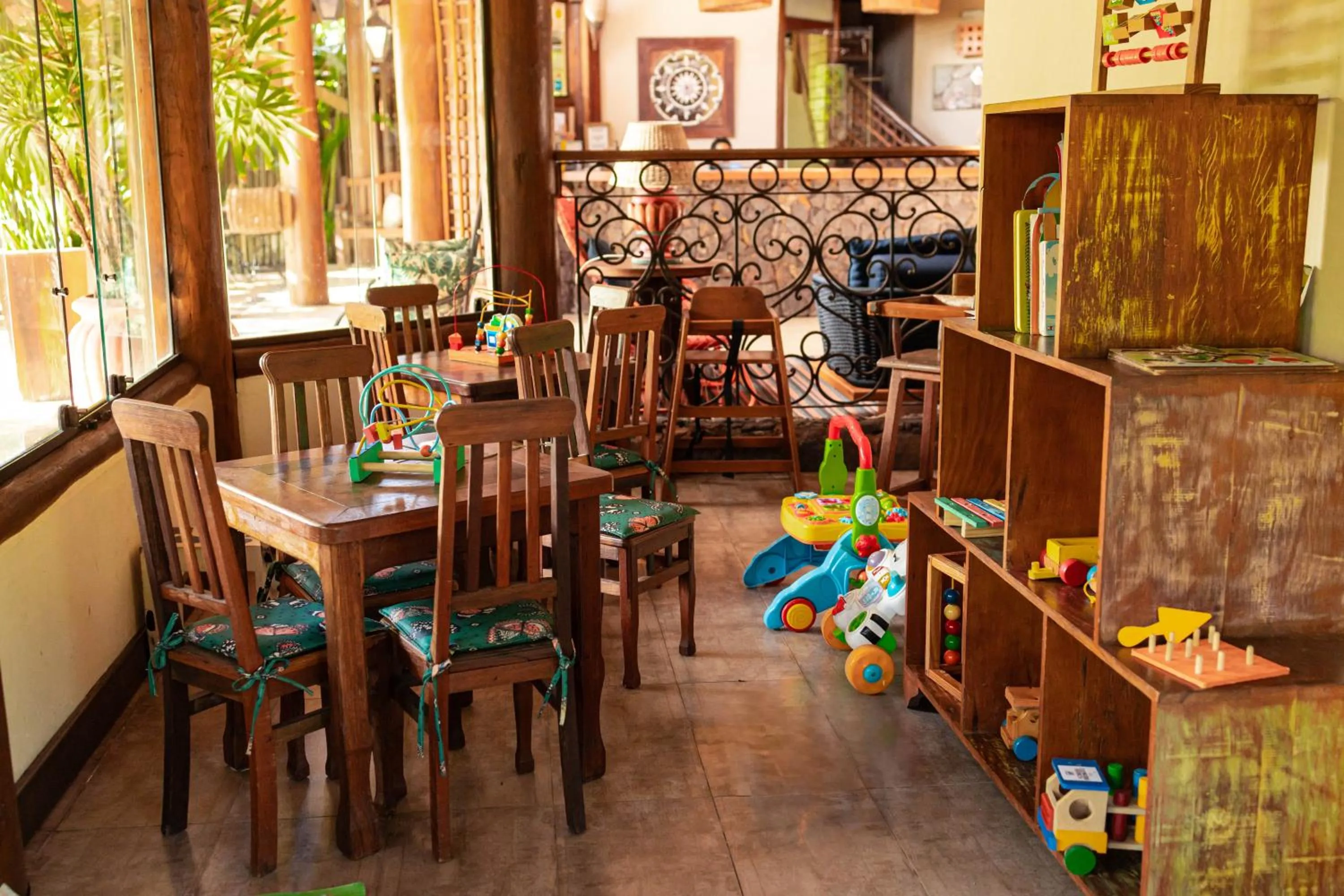 Seating area in Pousada Casa do Forte