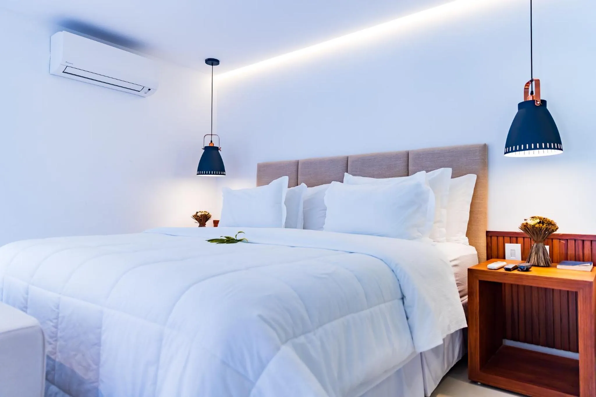 Bedroom, Bed in Pipa Lagoa Hotel