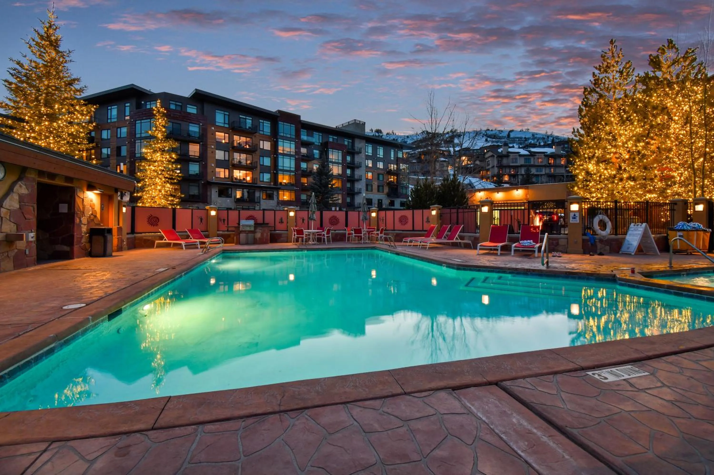 Swimming pool in Sundial Lodge, Park City - Canyons Village by Vail Resorts
