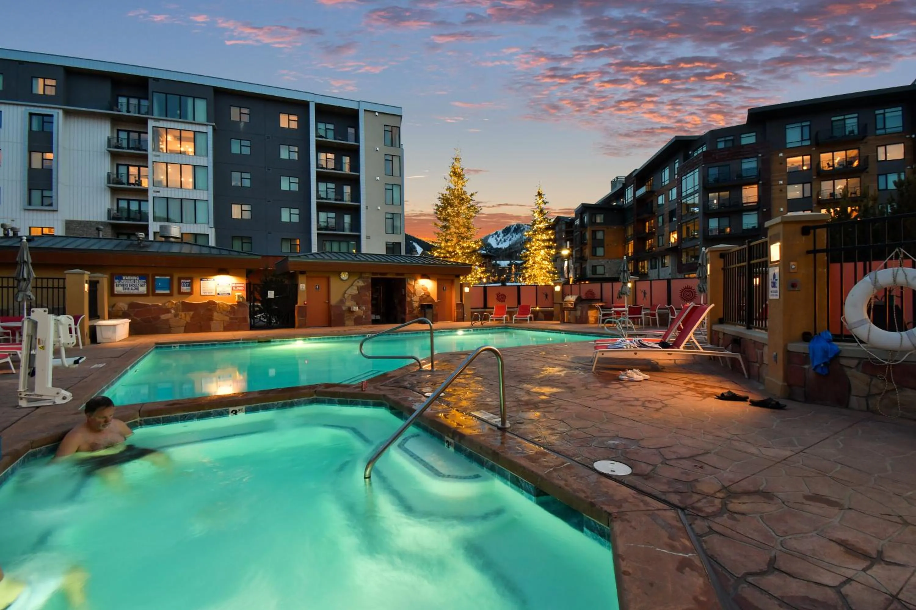 Swimming pool in Sundial Lodge, Park City - Canyons Village by Vail Resorts