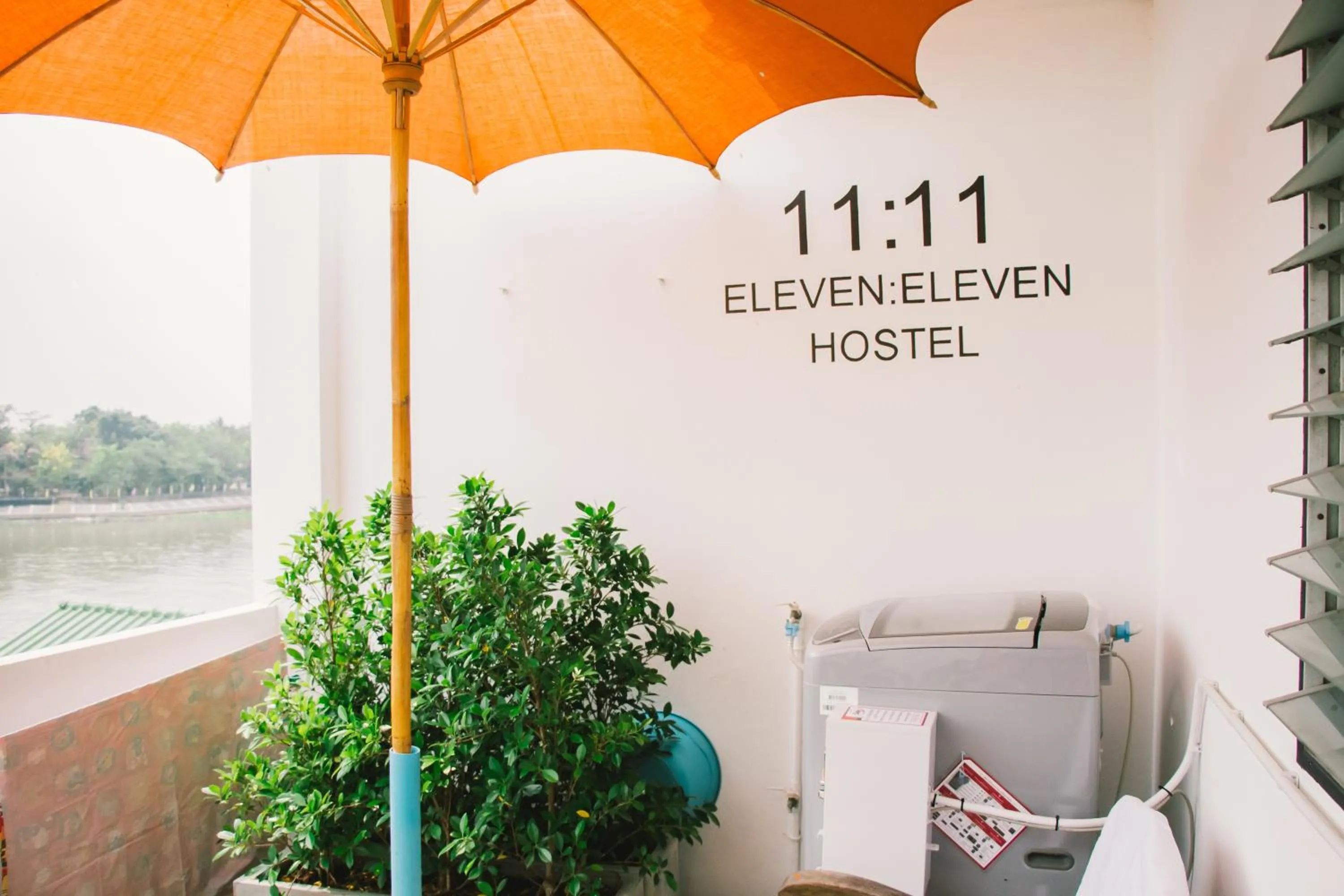 Balcony/Terrace in 11:11 Hostel