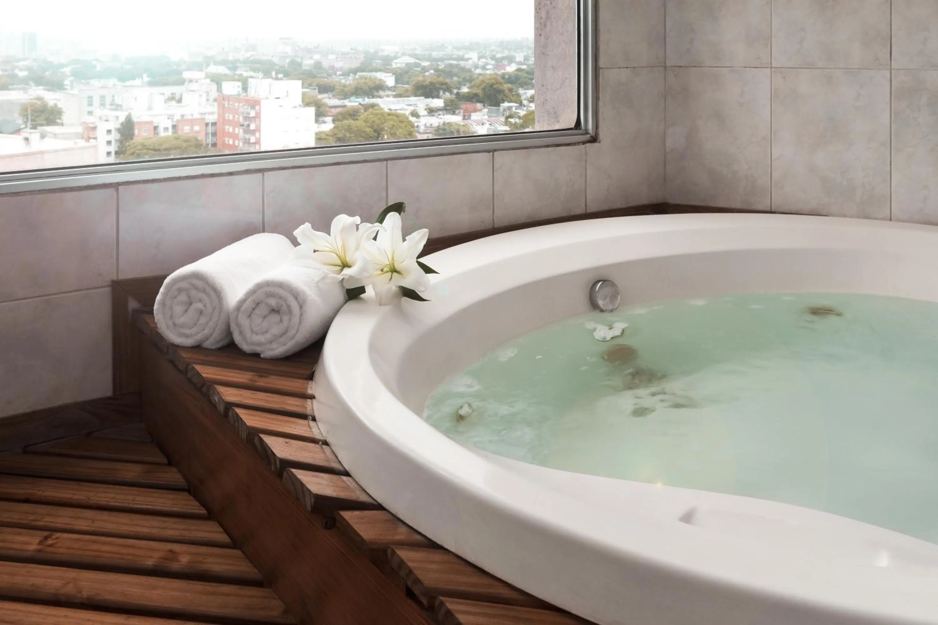 Area and facilities in Alfa Suites - Montevideo