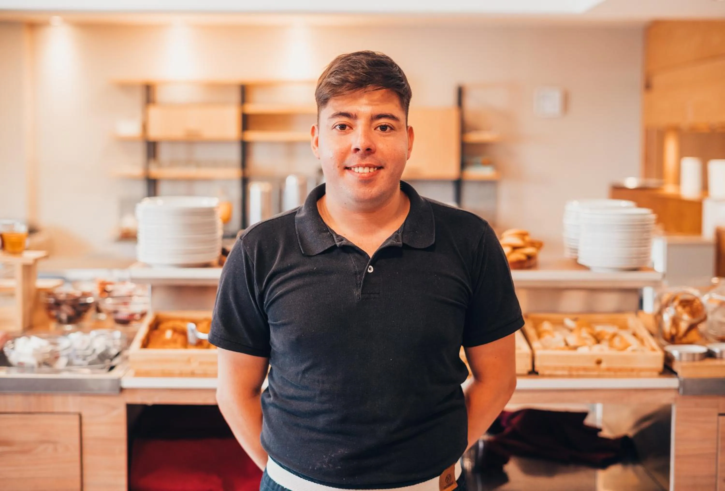 Breakfast in Hotel EcoSki by bund