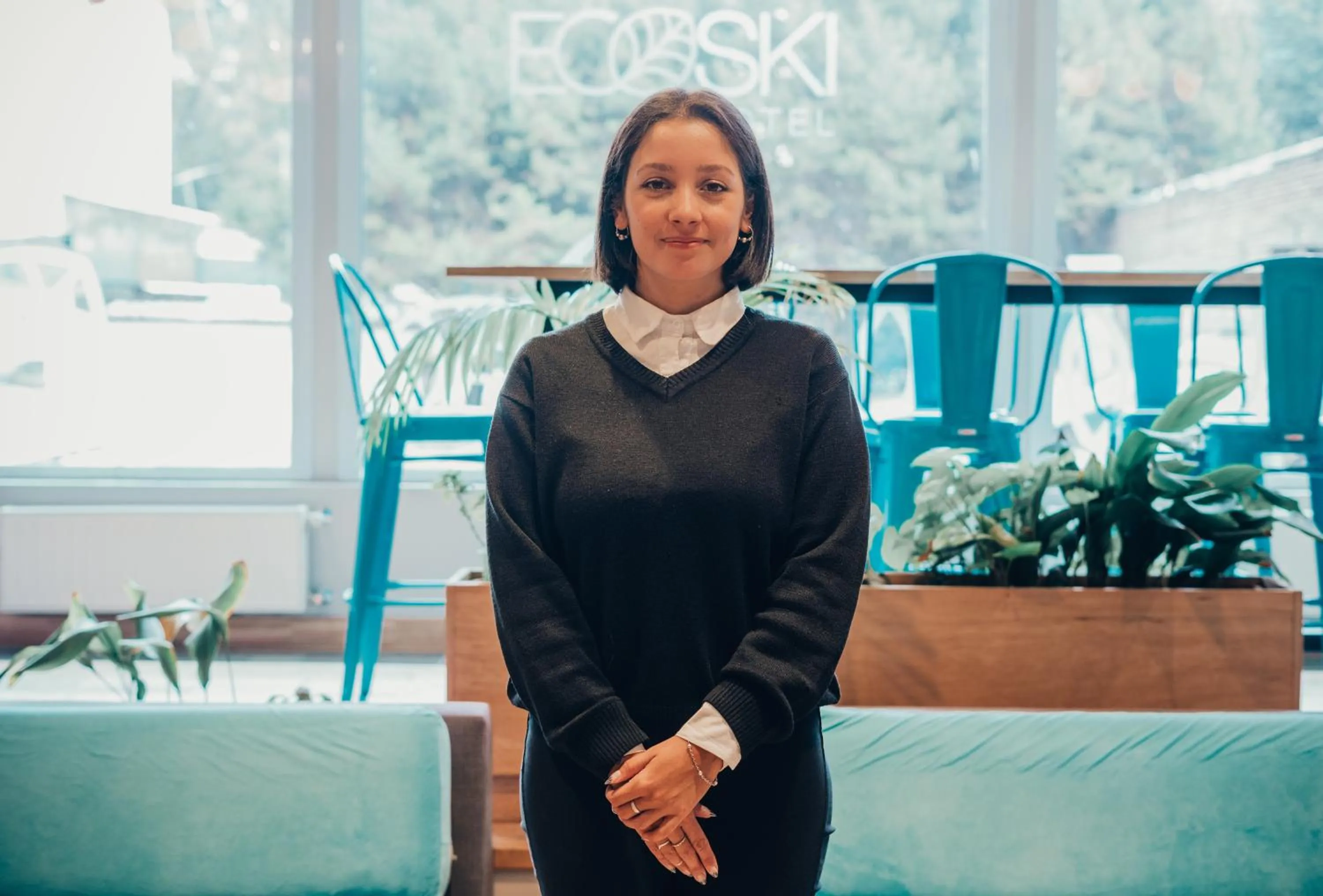 Lobby or reception in Hotel EcoSki by bund