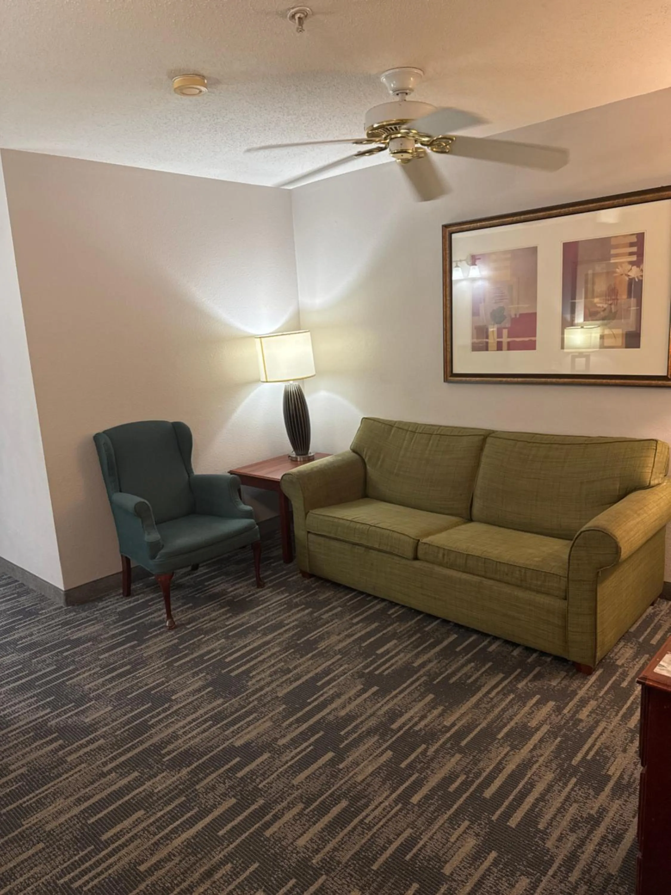Living room in Country Inn & Suites by Radisson, Elgin, IL