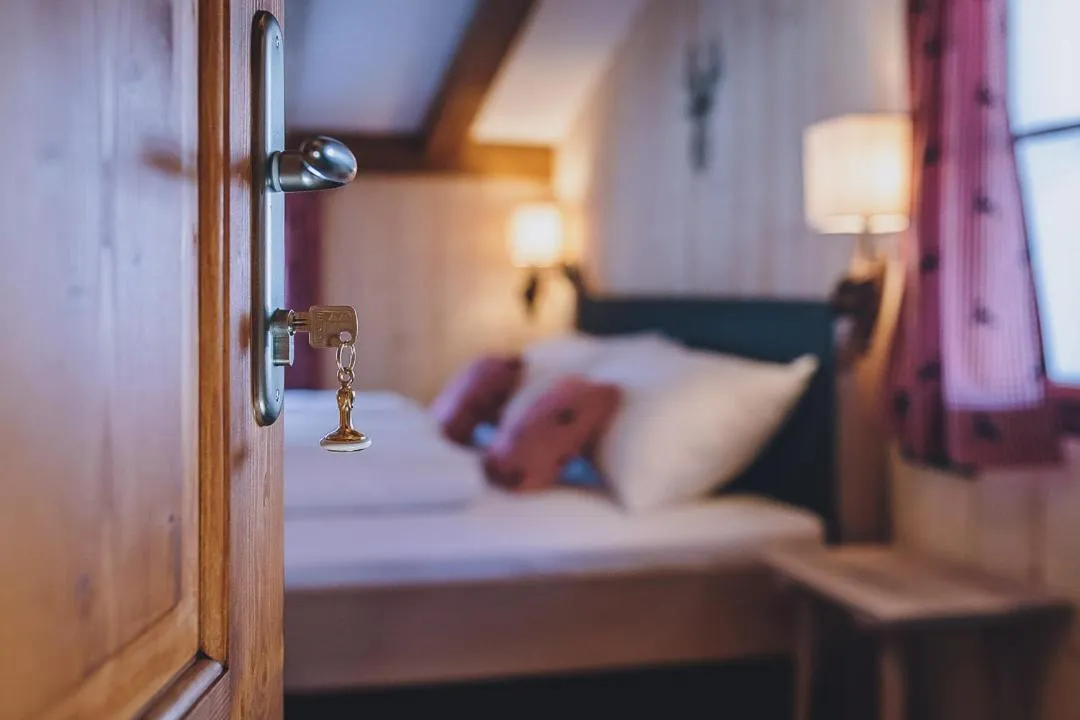 Bed in AlpenOase Sonnhof