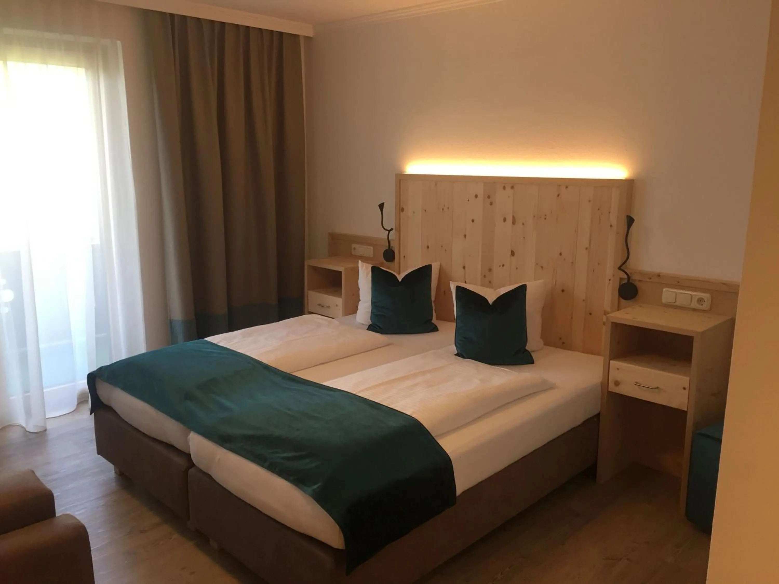 Bed in AlpenOase Sonnhof