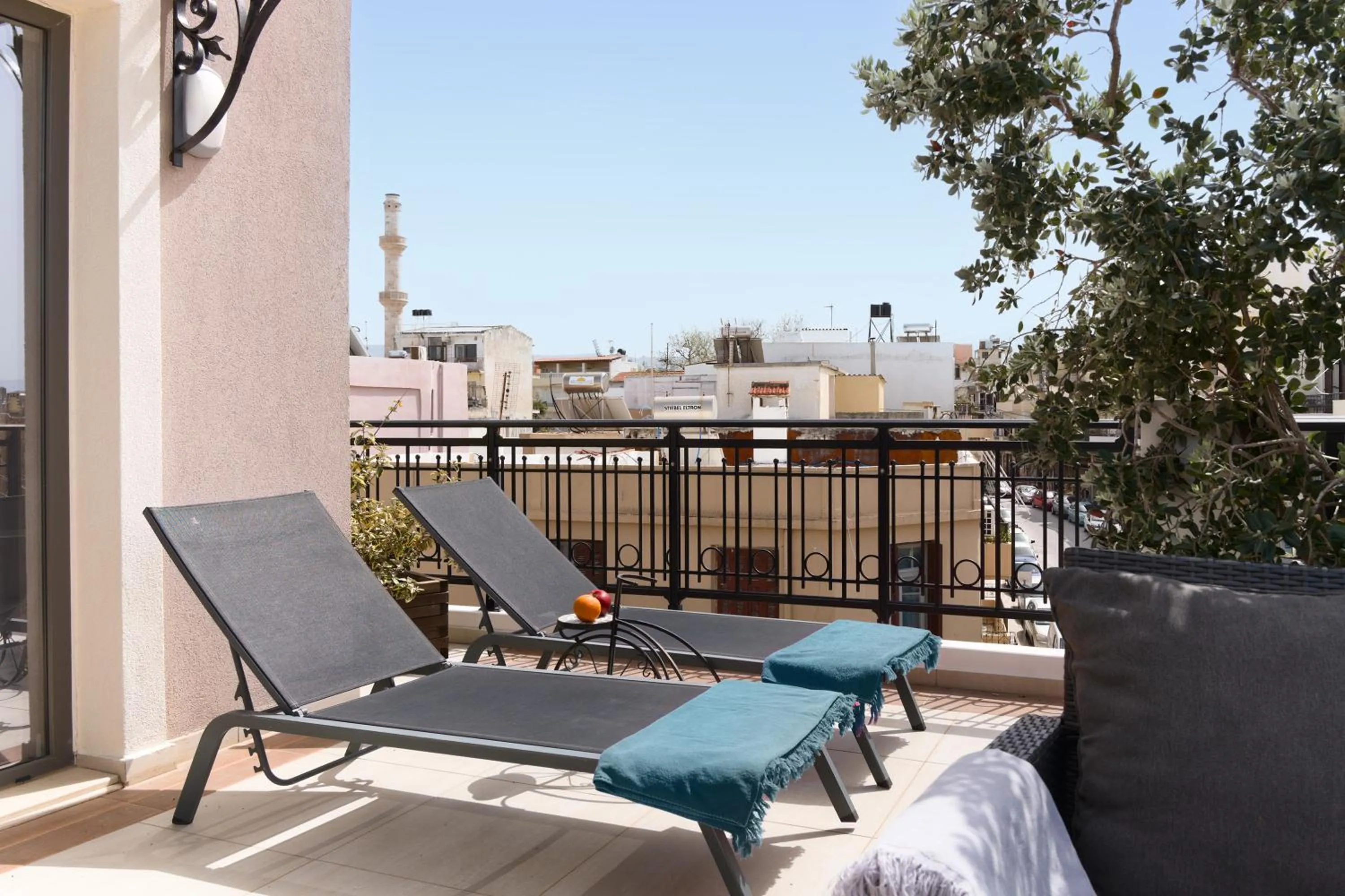 Patio in Nival Luxury Suites