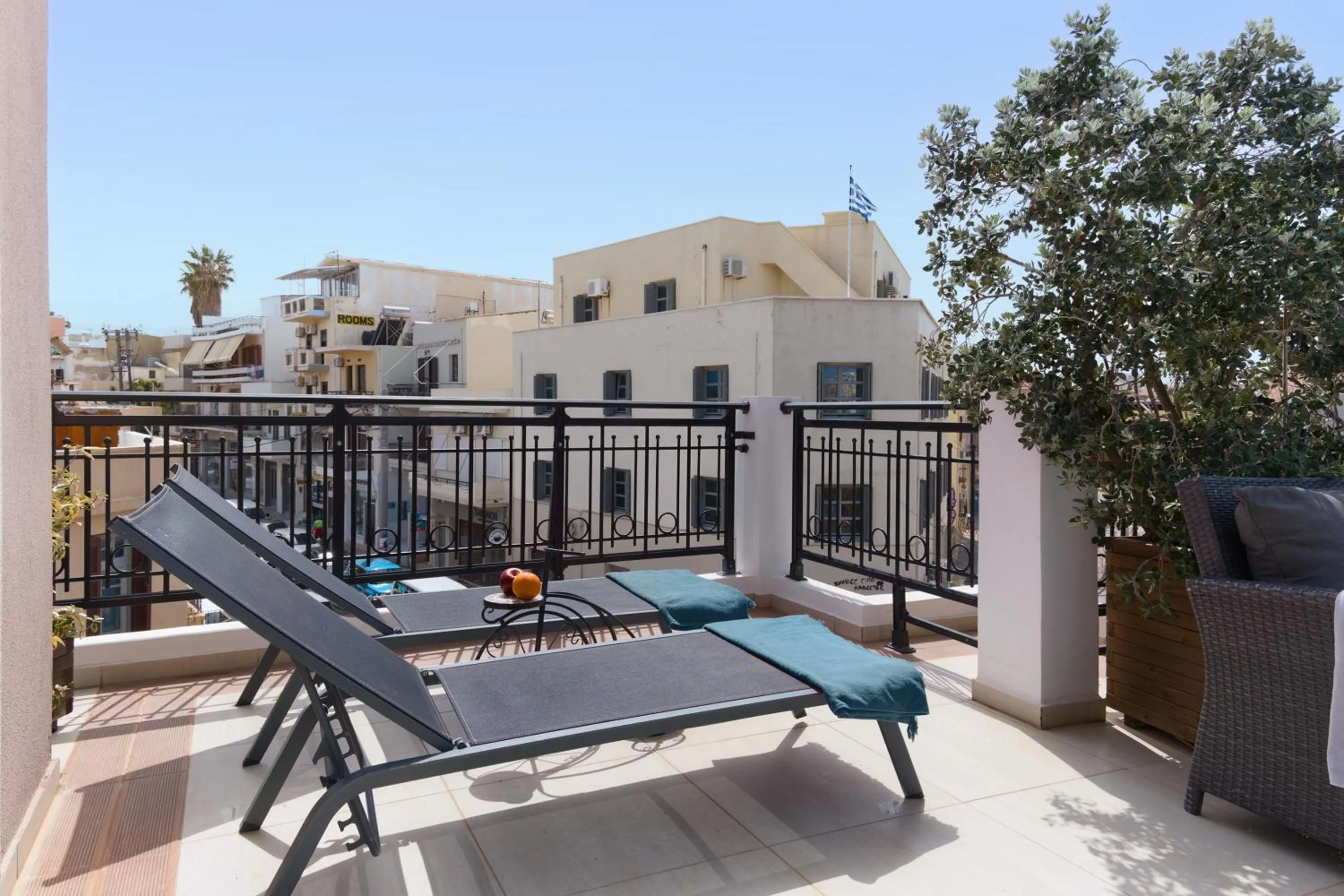 Patio in Nival Luxury Suites