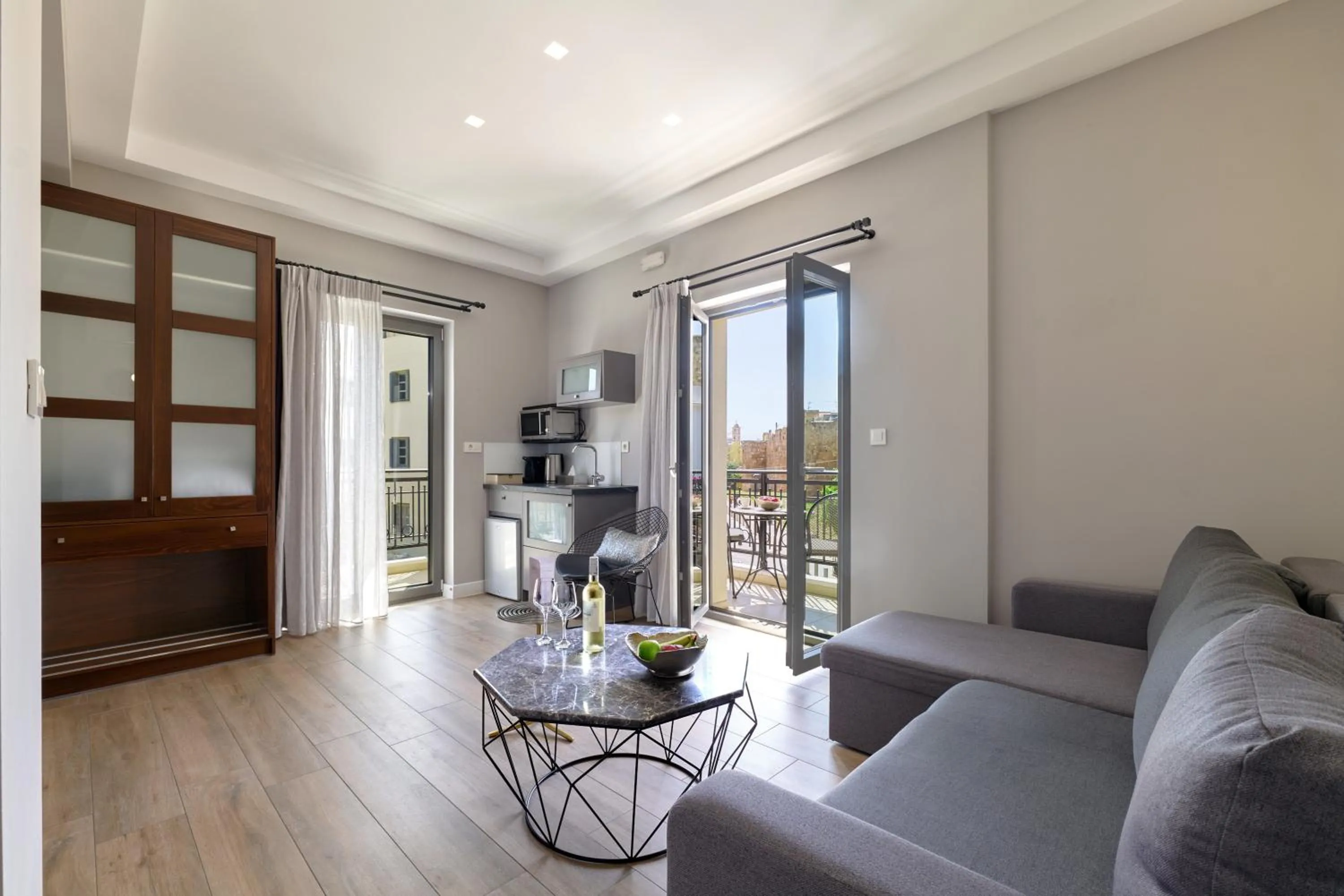 Living room in Nival Luxury Suites