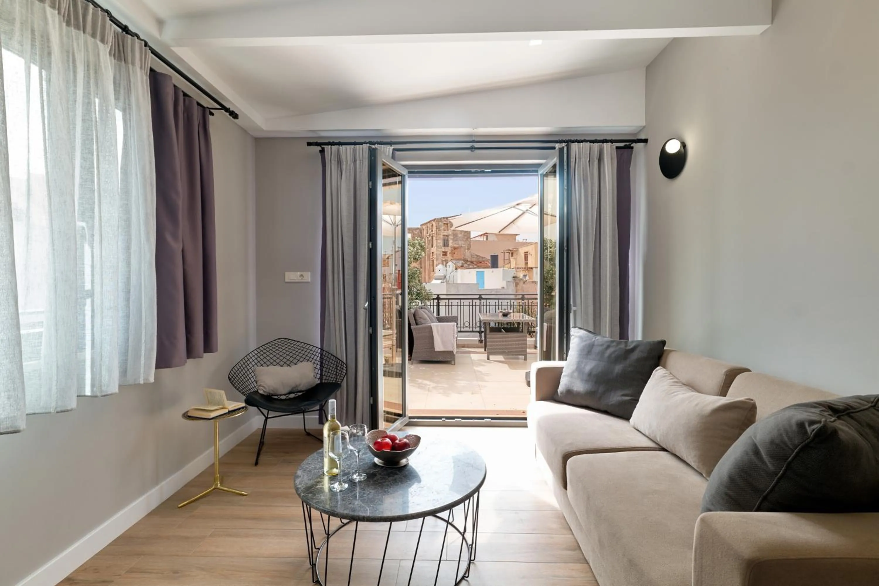 Patio in Nival Luxury Suites