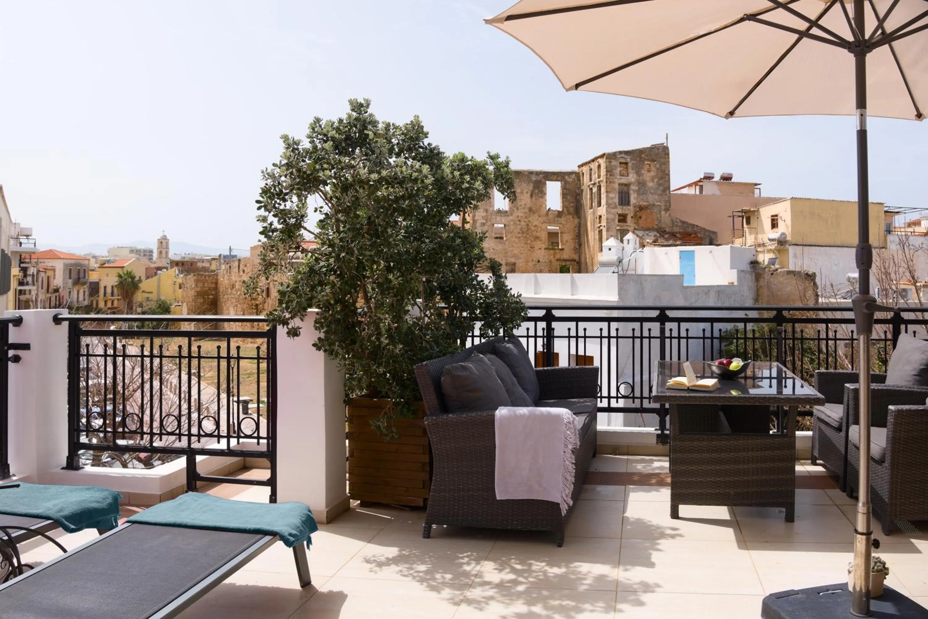 Patio in Nival Luxury Suites