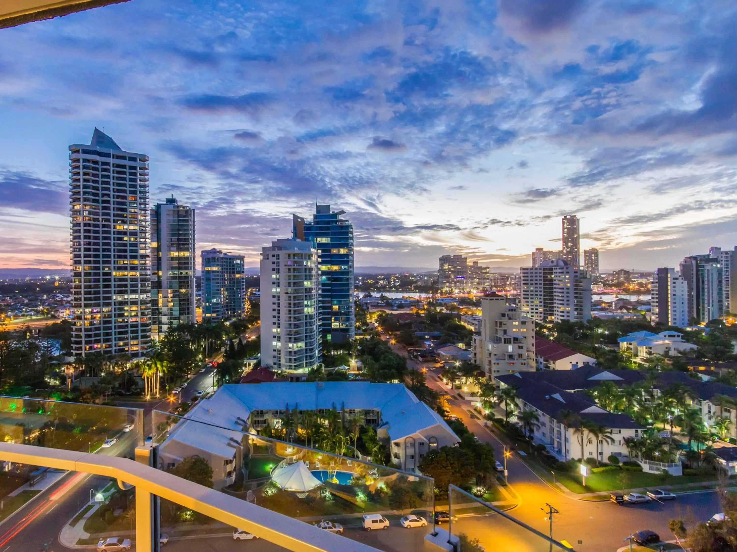 Balcony/Terrace in Sunbird Beach Resort Gold Coast