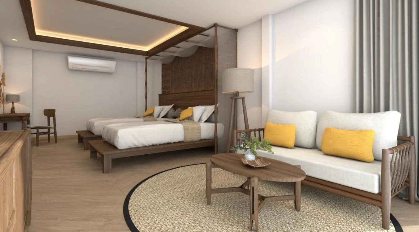 Bed in Railay Bay Resort & Spa