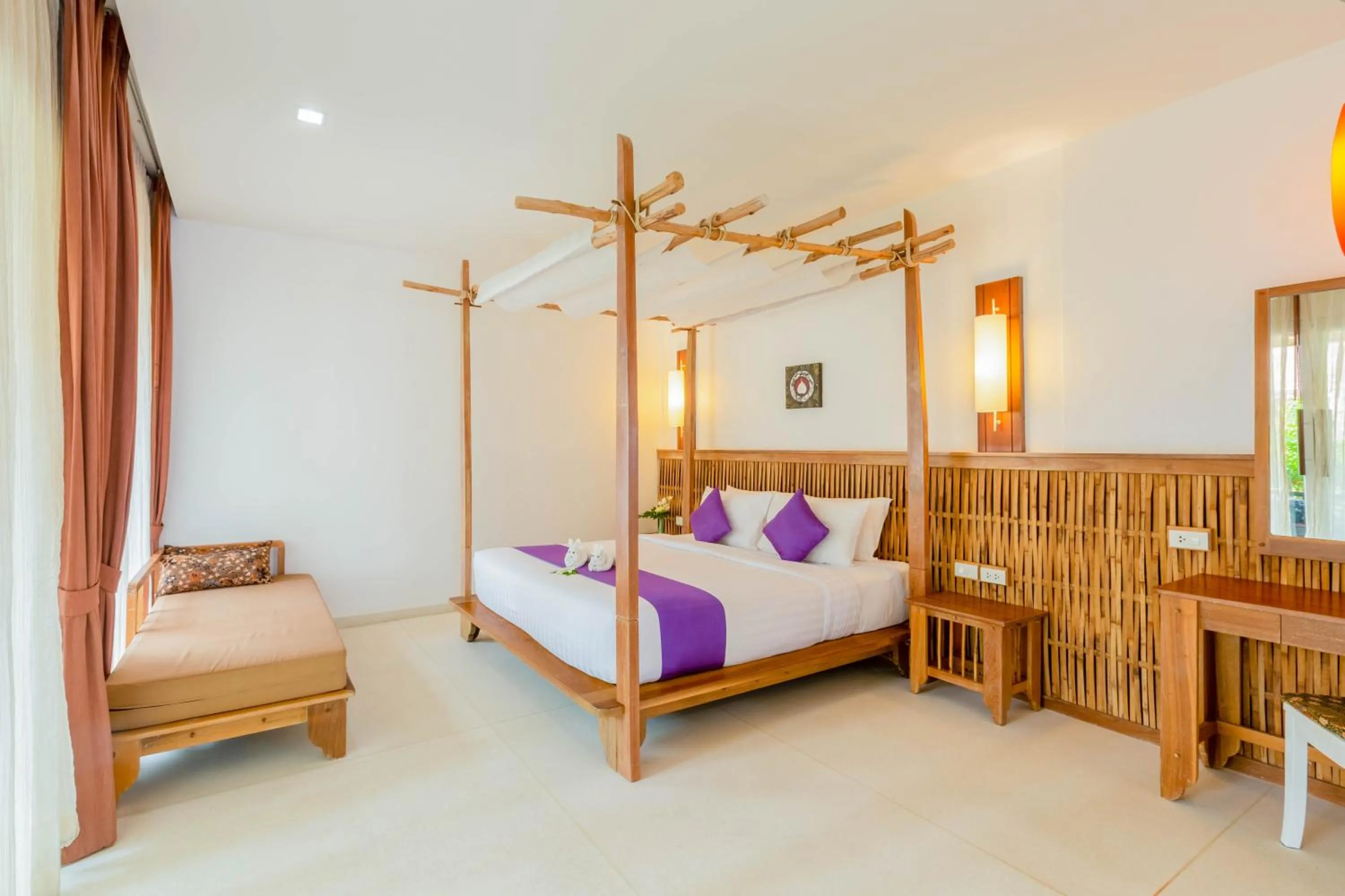 Bed in Railay Bay Resort & Spa