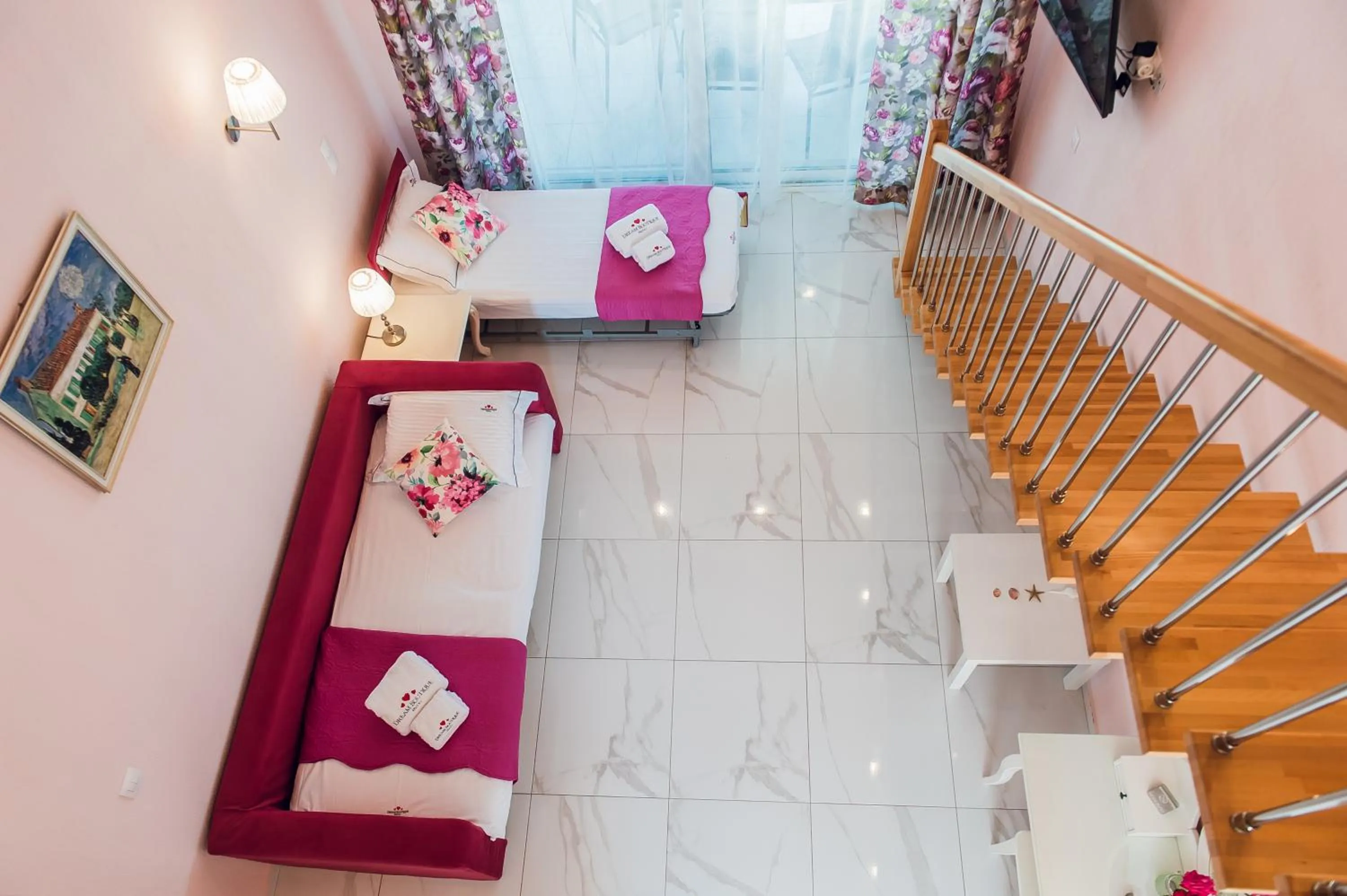 Bed in Dream Boutique Apartments