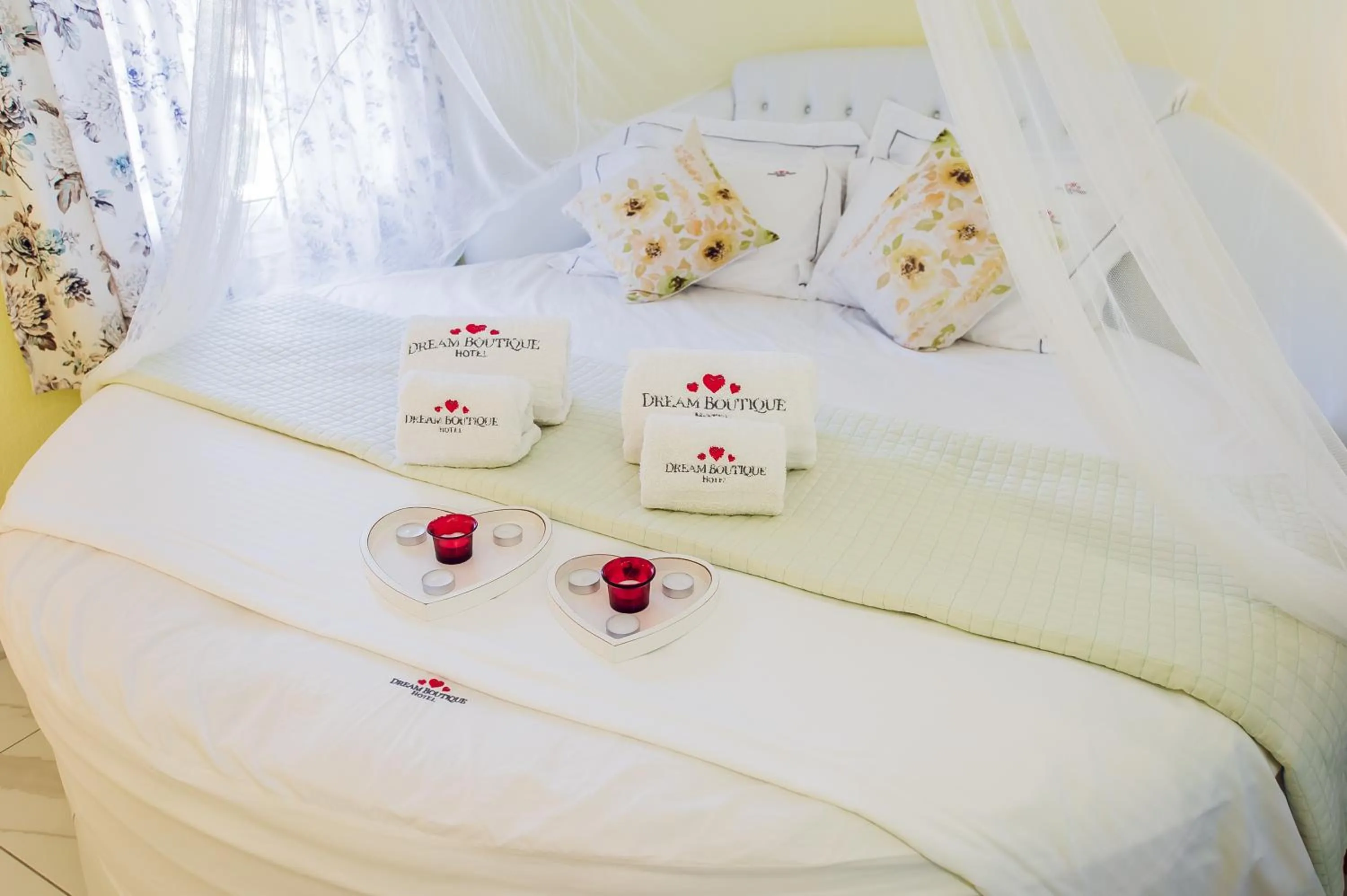 Bed in Dream Boutique Apartments