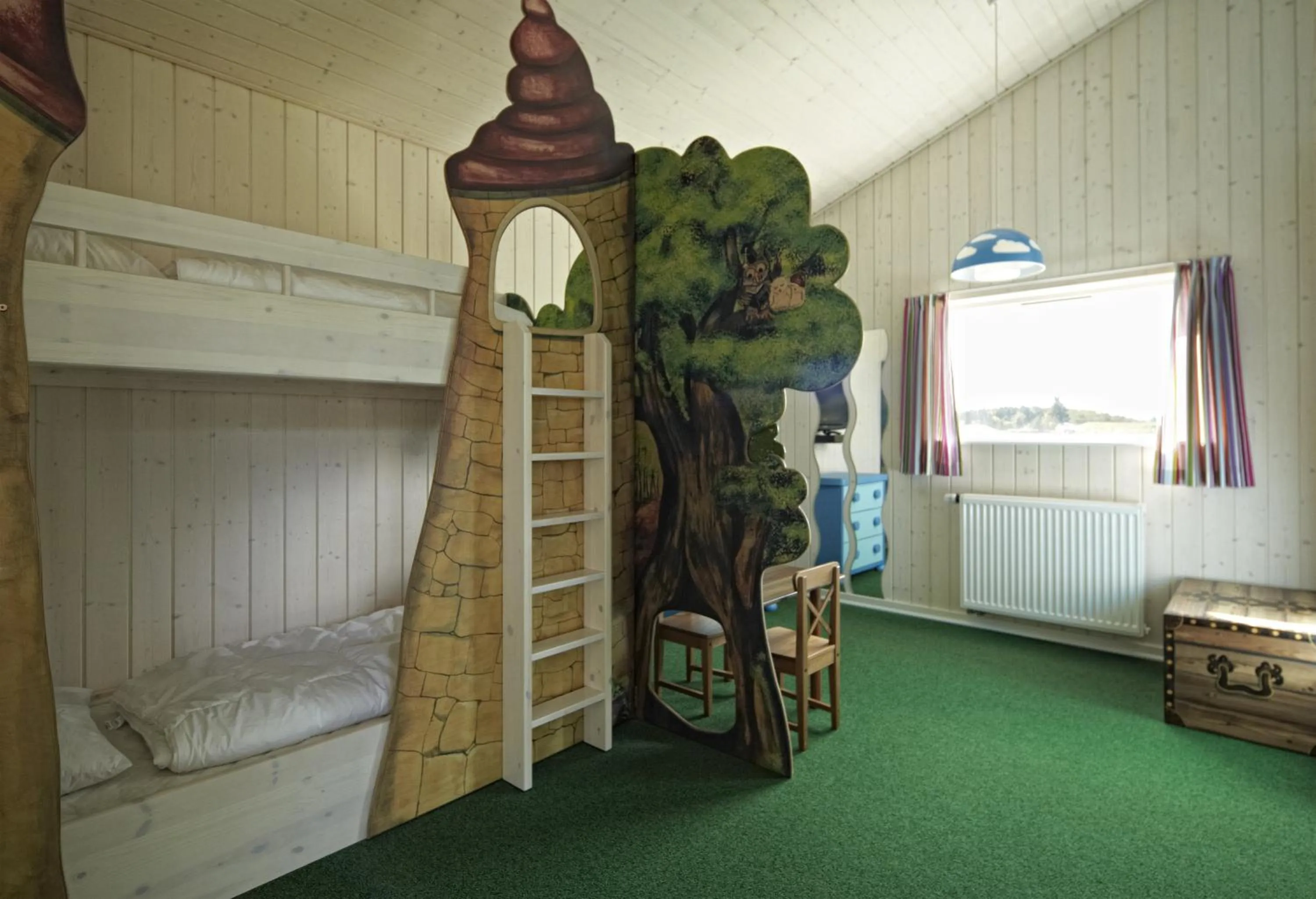 Bedroom, Bed in Lalandia Billund