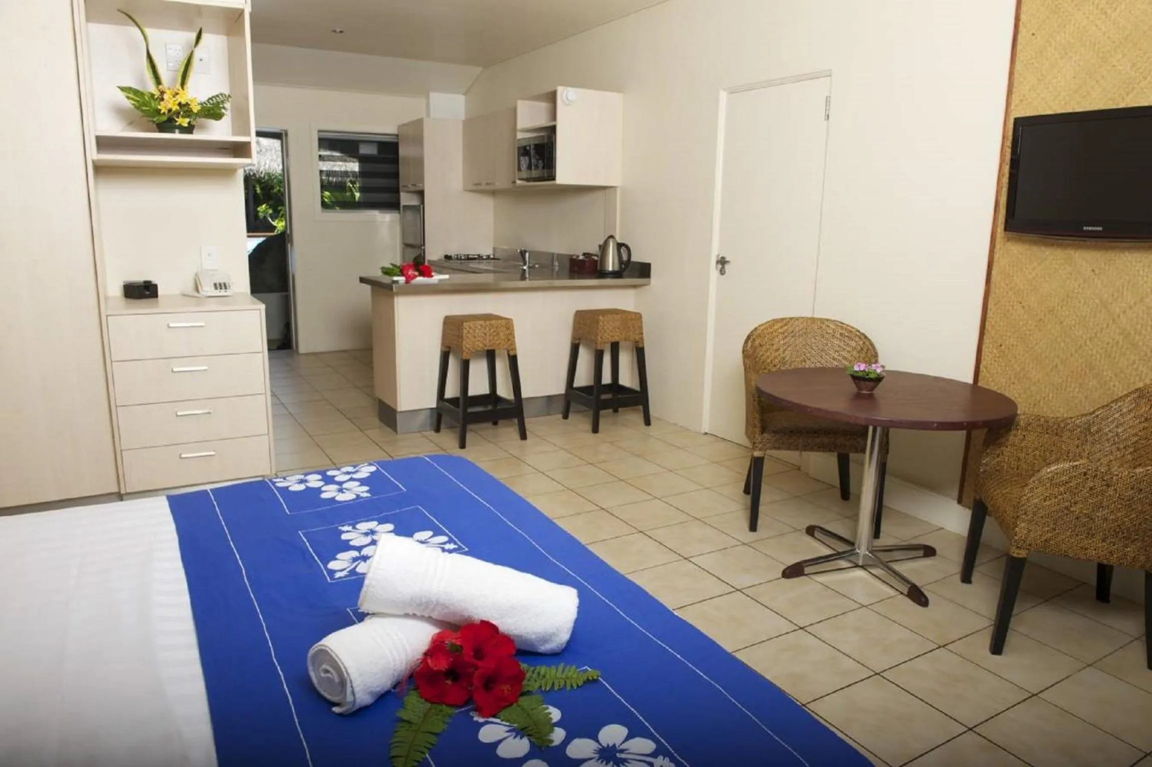 Decorative detail in Sunset Resort