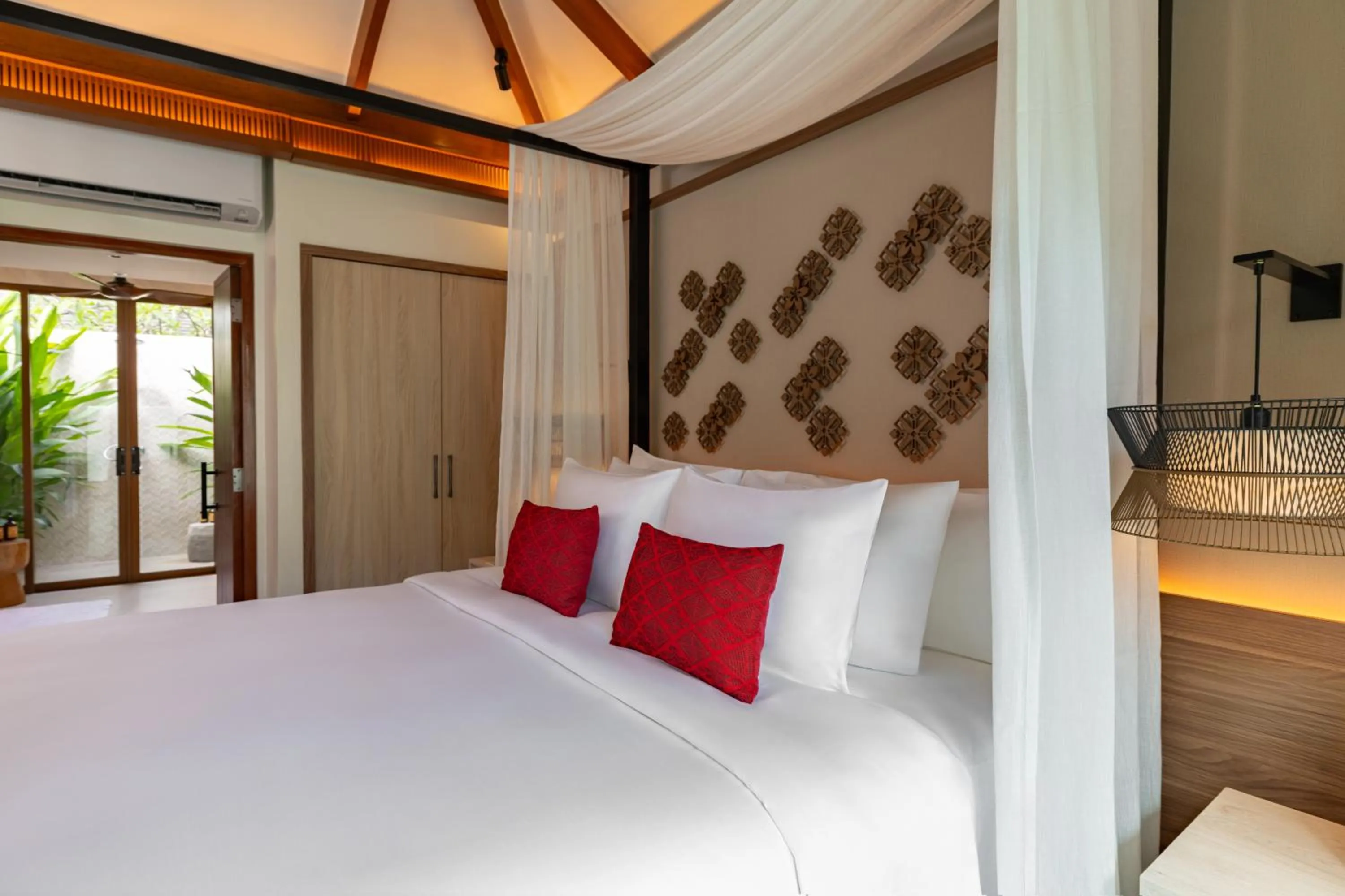 Bed in Crimson Resort and Spa - Mactan Island, Cebu